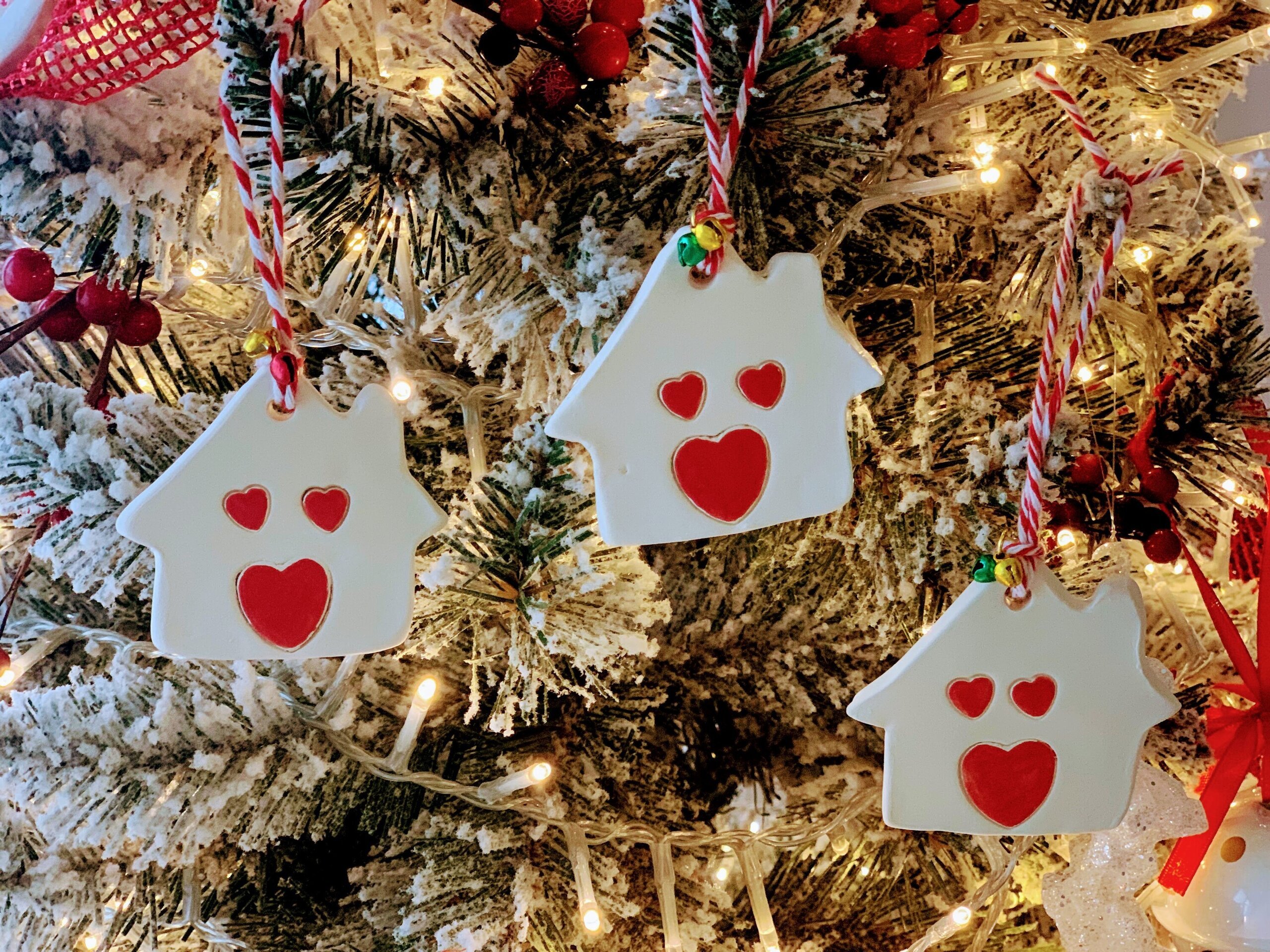 Kit adornos Casitas Love 4 u. - 5