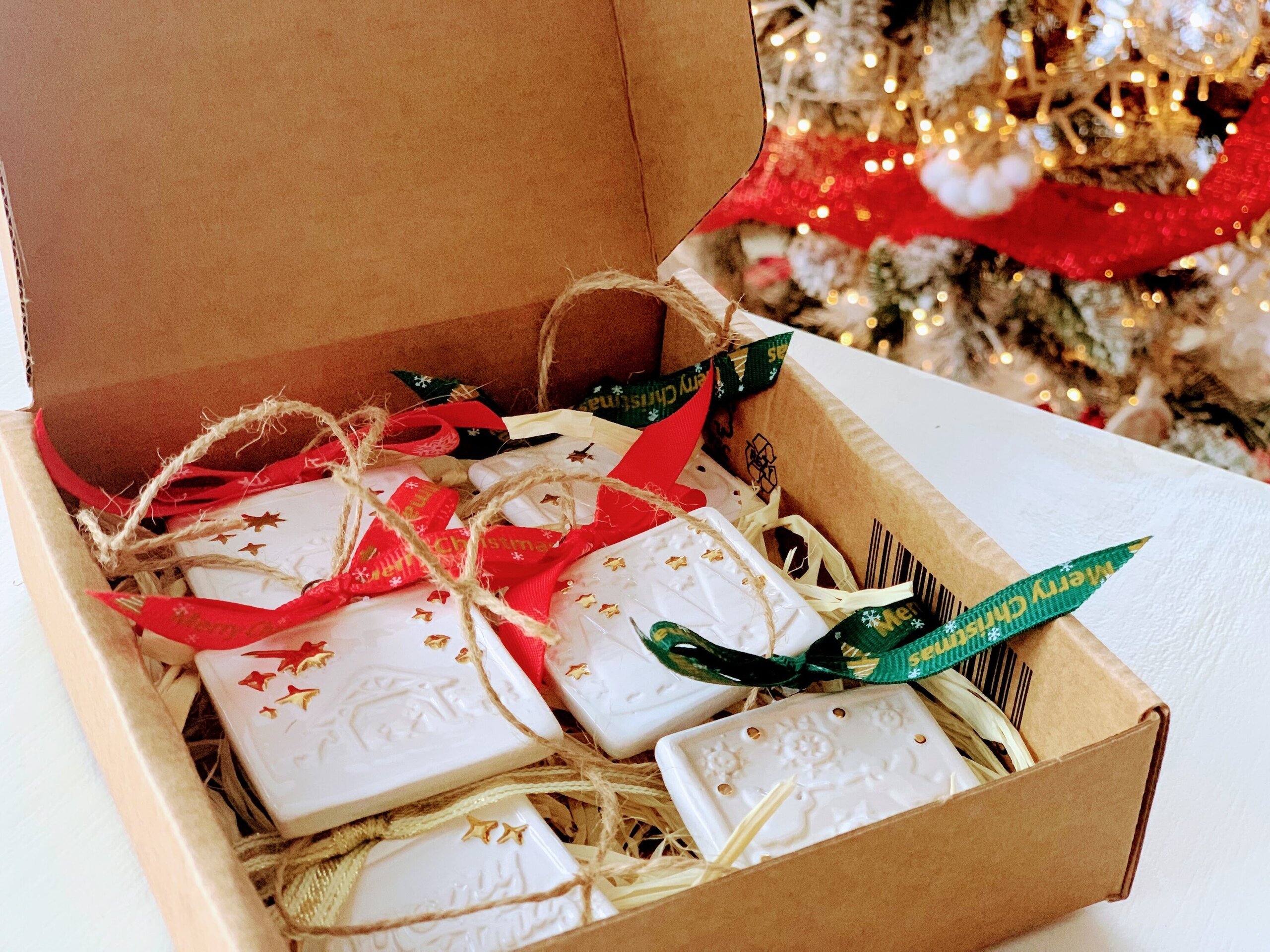 Set de adornos para árbol de navidad 6 u. - 5