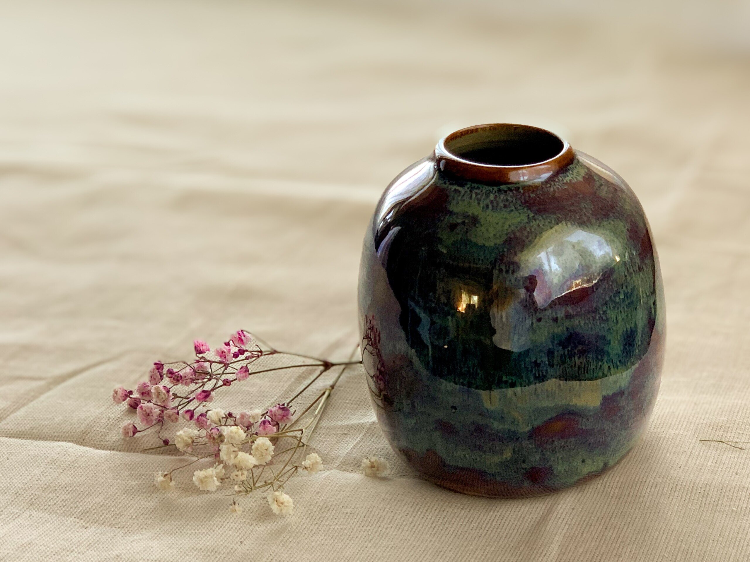 Jarrón Bosque profundo - 4