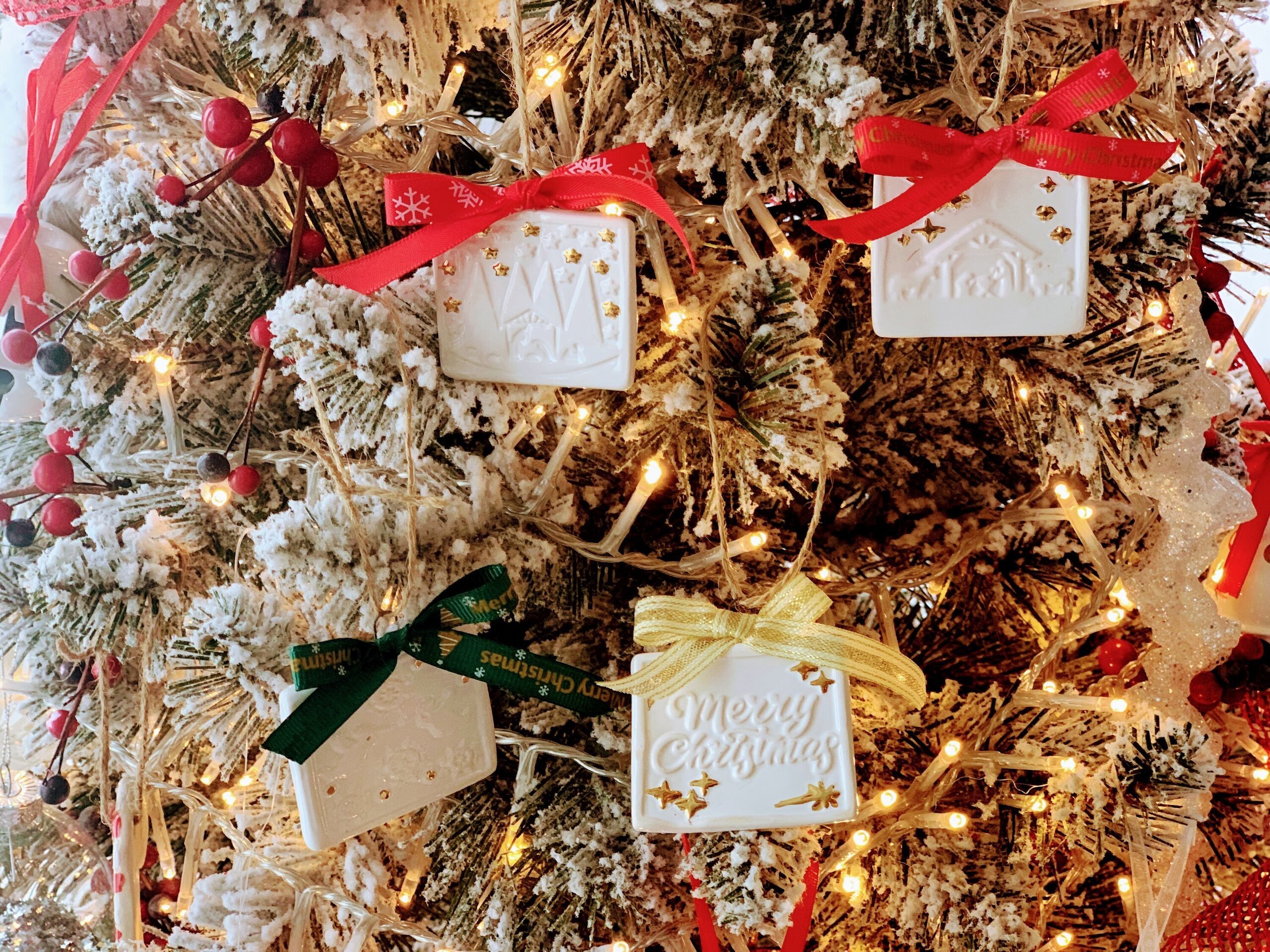 Set de adornos para árbol de navidad 6 u. - 4