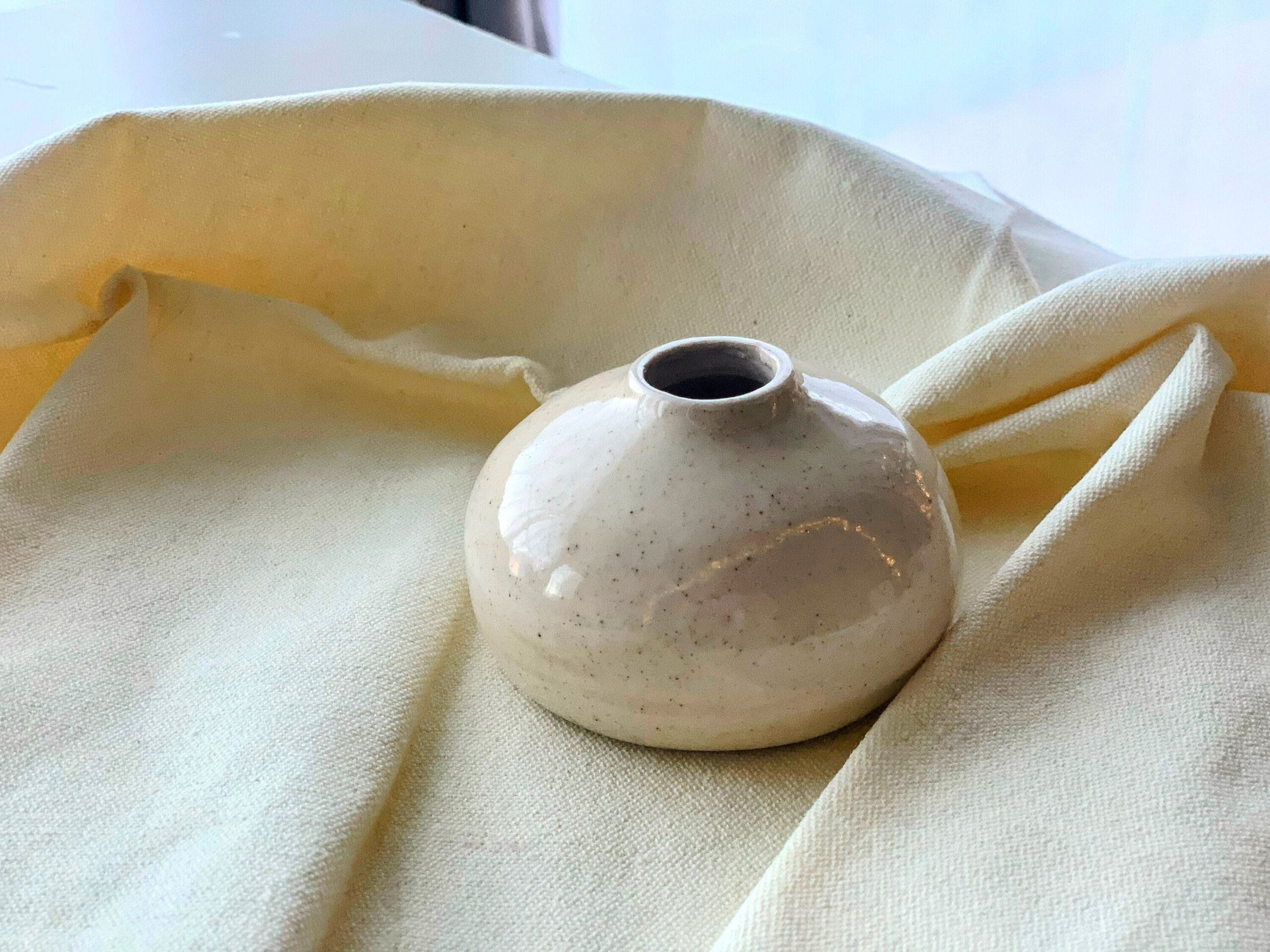 Mini florero CREMA - 5