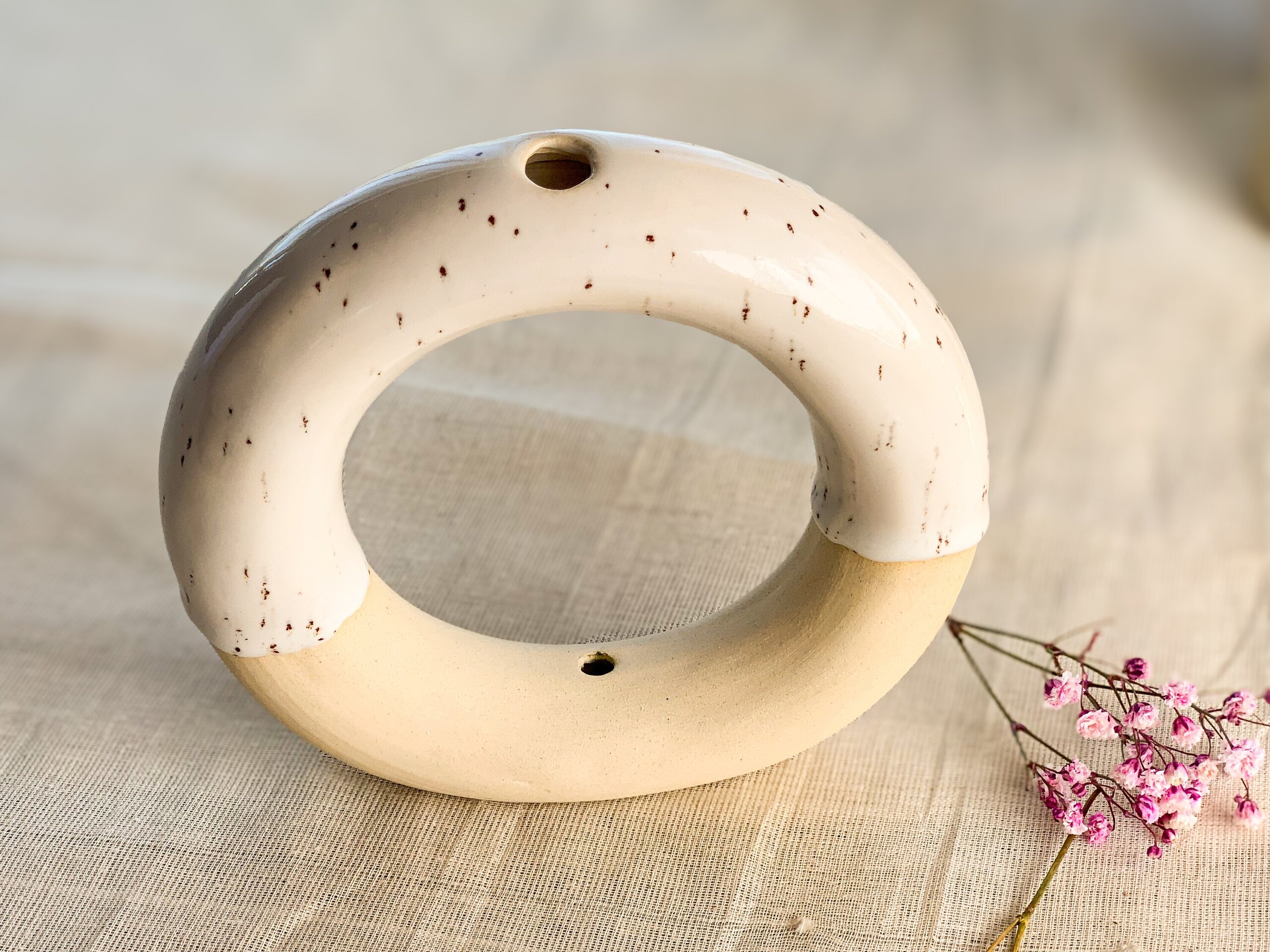 Jarrón Alba  circular - 2