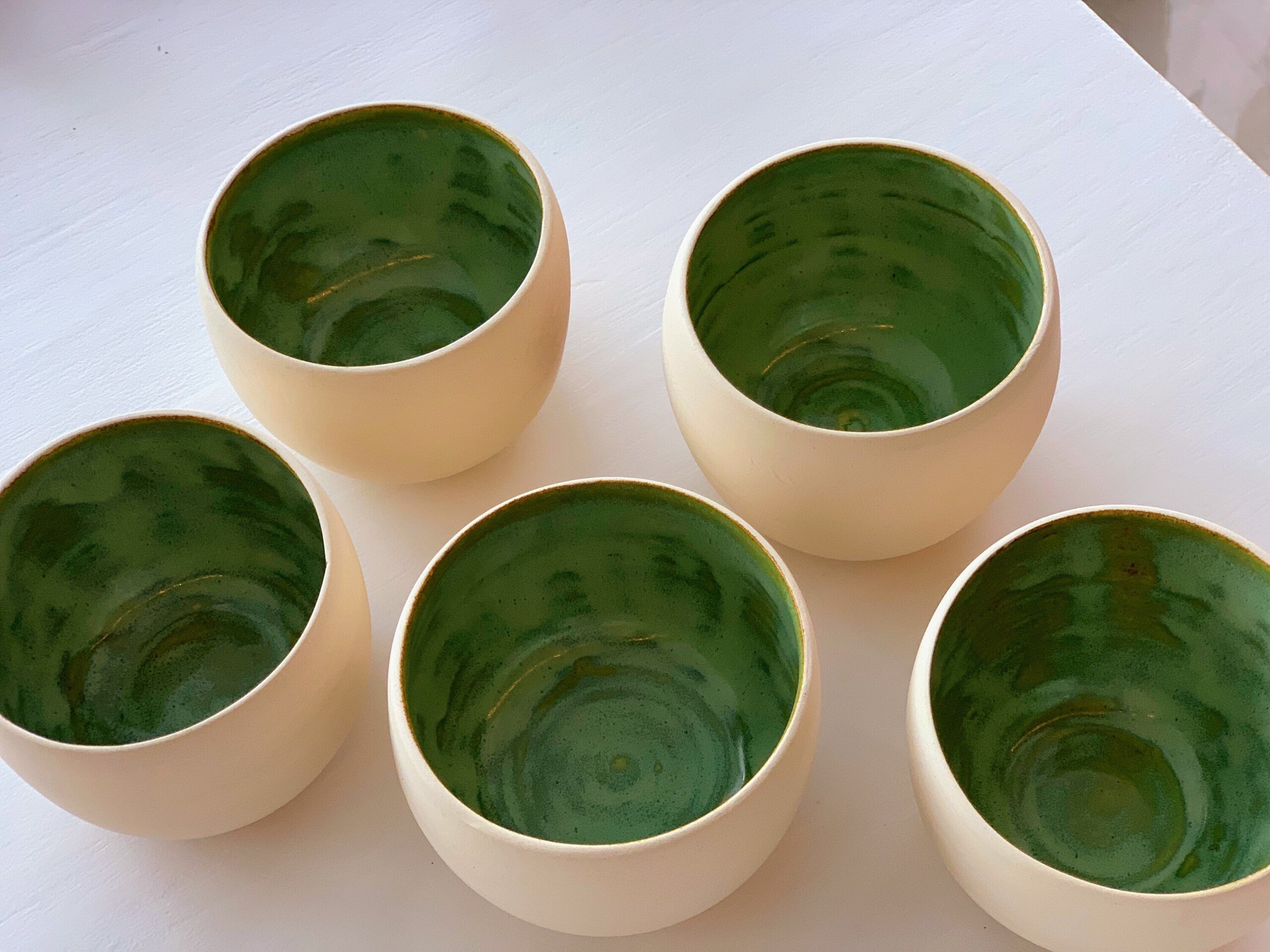 Cuenco de gres crema Cactus - 2