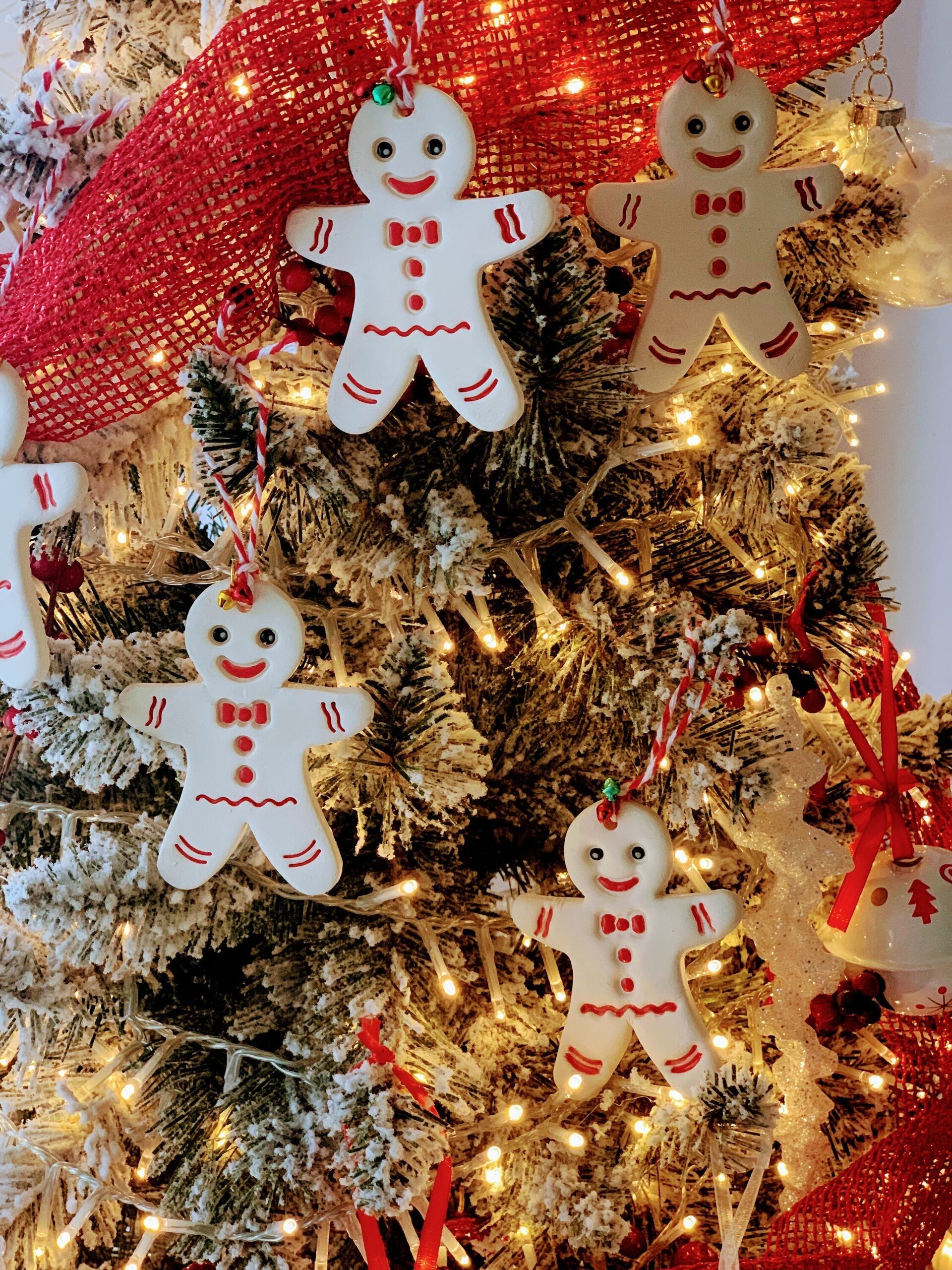 Kit adornos Muñeco de jengibre 4-8 piezas - 5