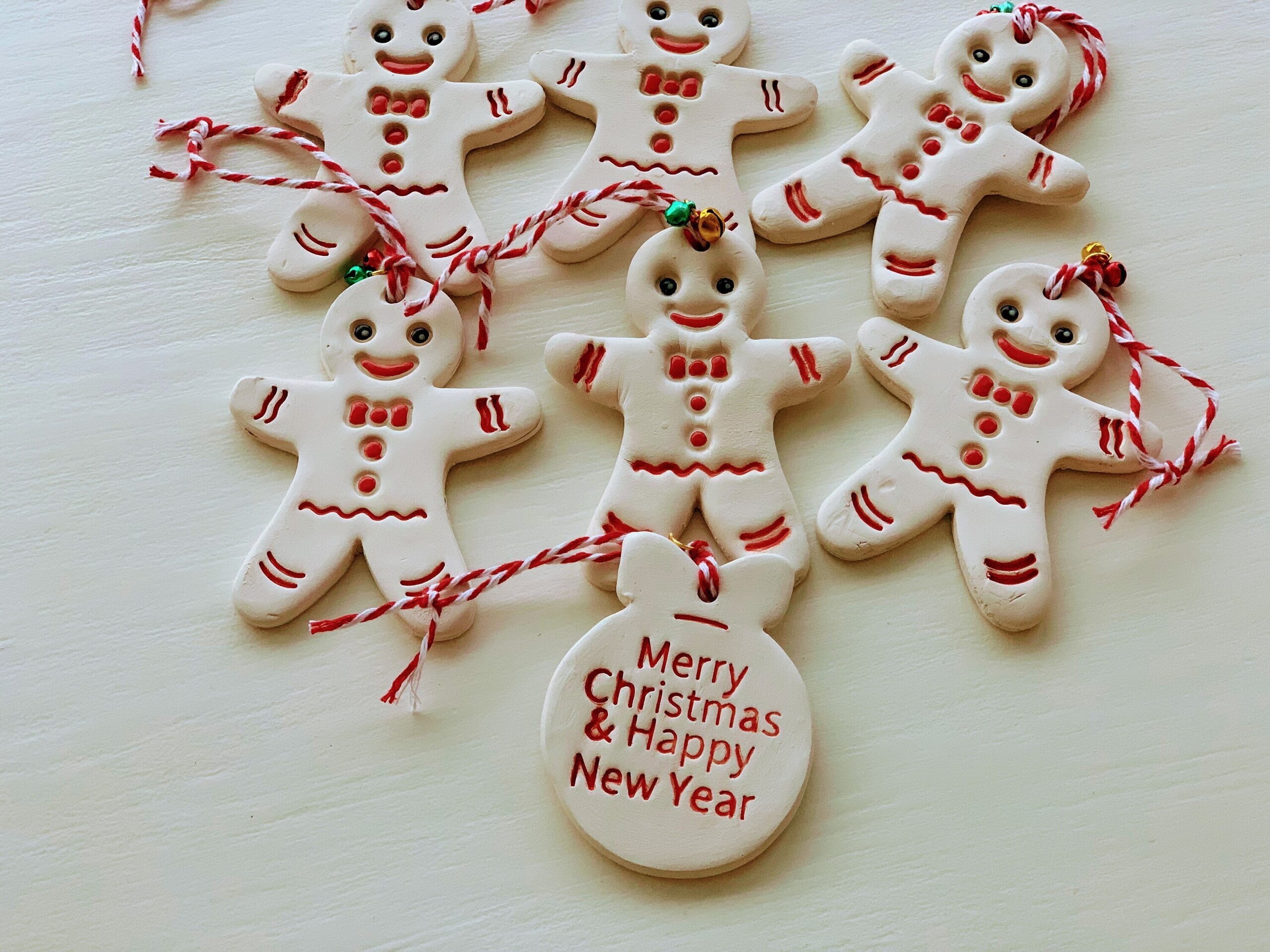 Kit adornos Muñeco de jengibre 4-8 piezas - 6