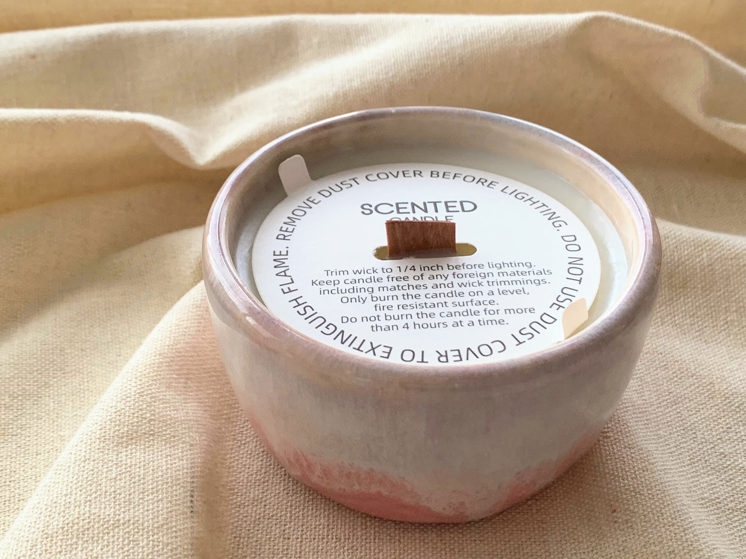 Cuenco/ vela de ROSE - 5