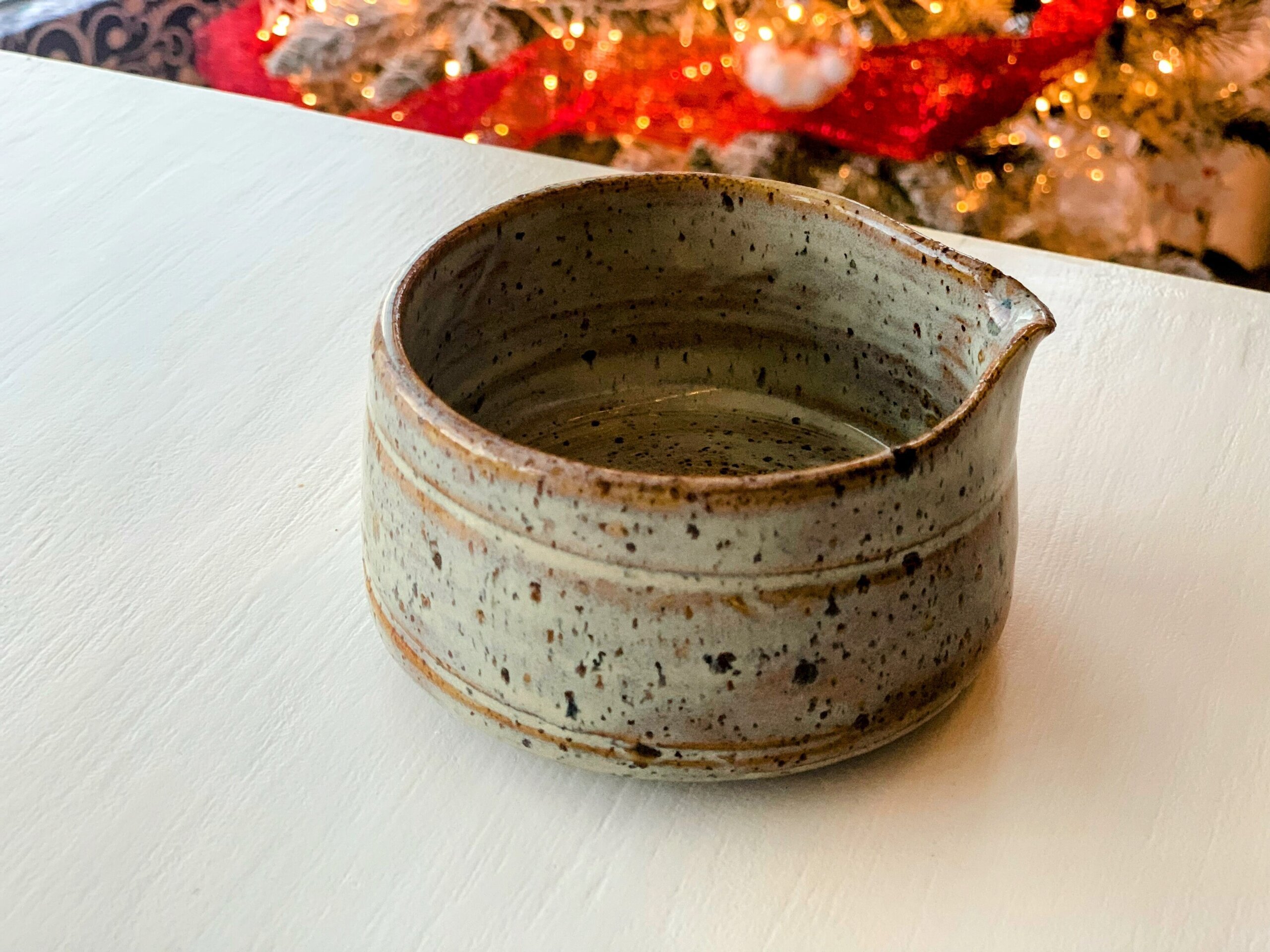 Jarra para té matcha color tostado - 6