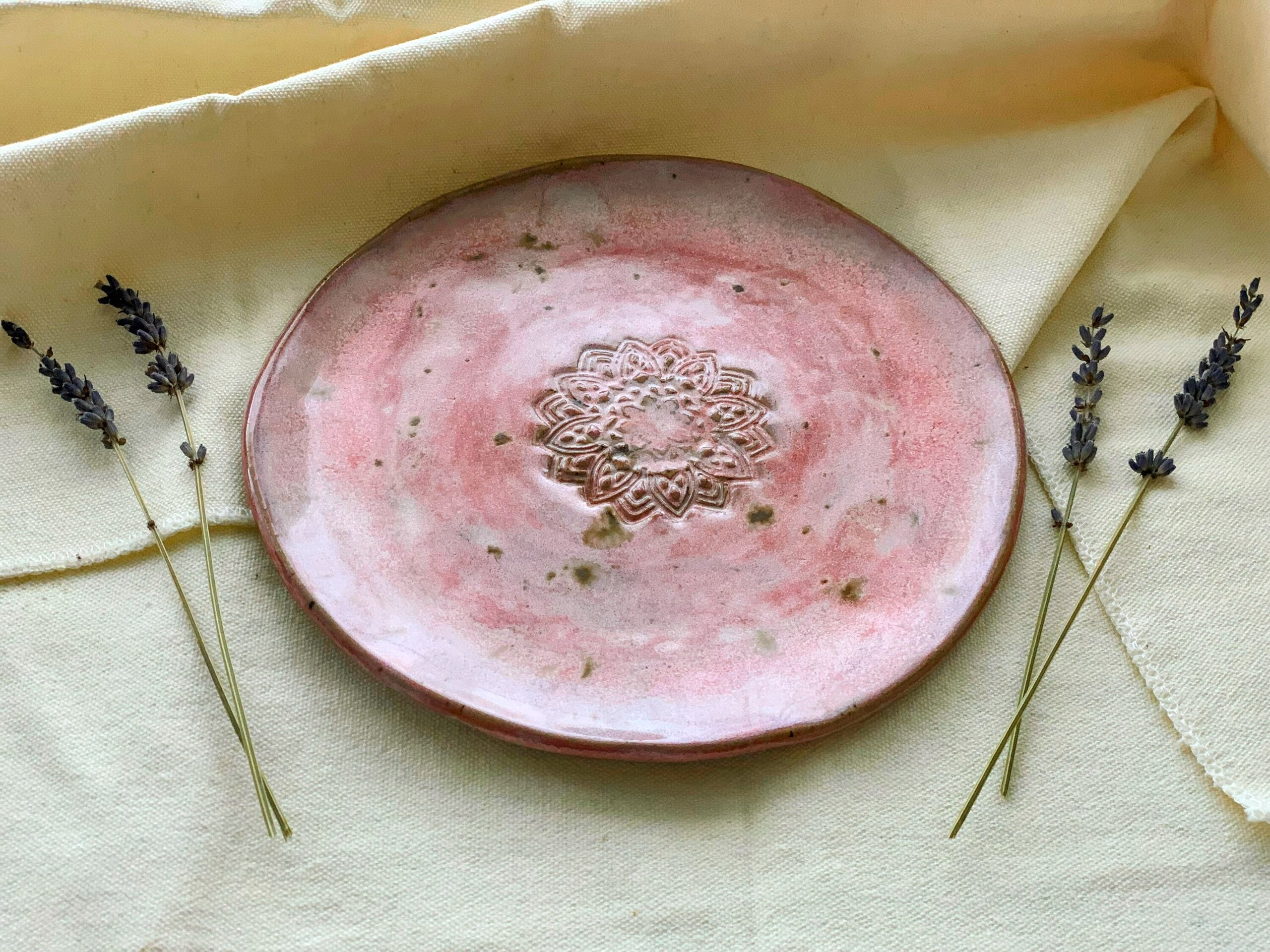 Juego de 3 platos de postre ICE BLUE - 21