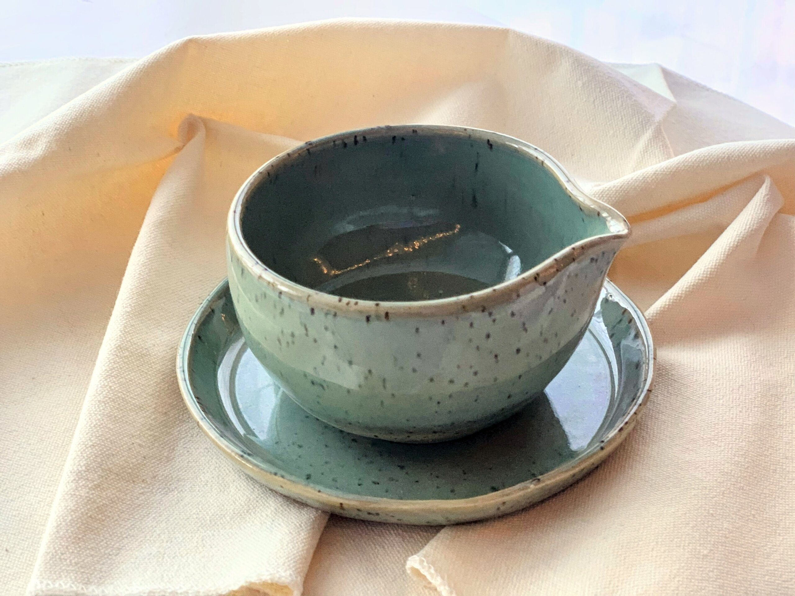 Plato de postre VERDE CLARO - 9