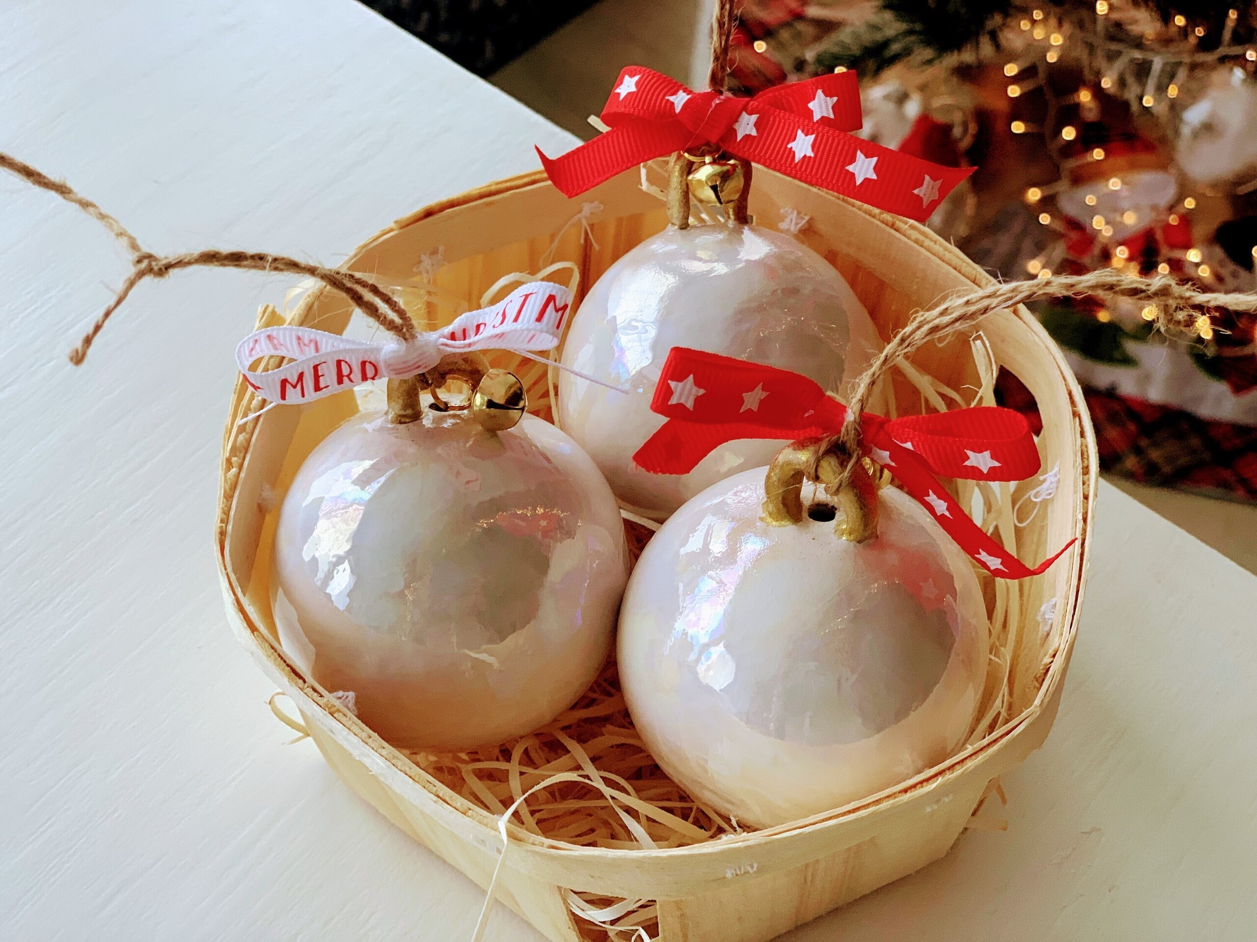 Set bolas para árbol de Navidad, 3 u. - 12