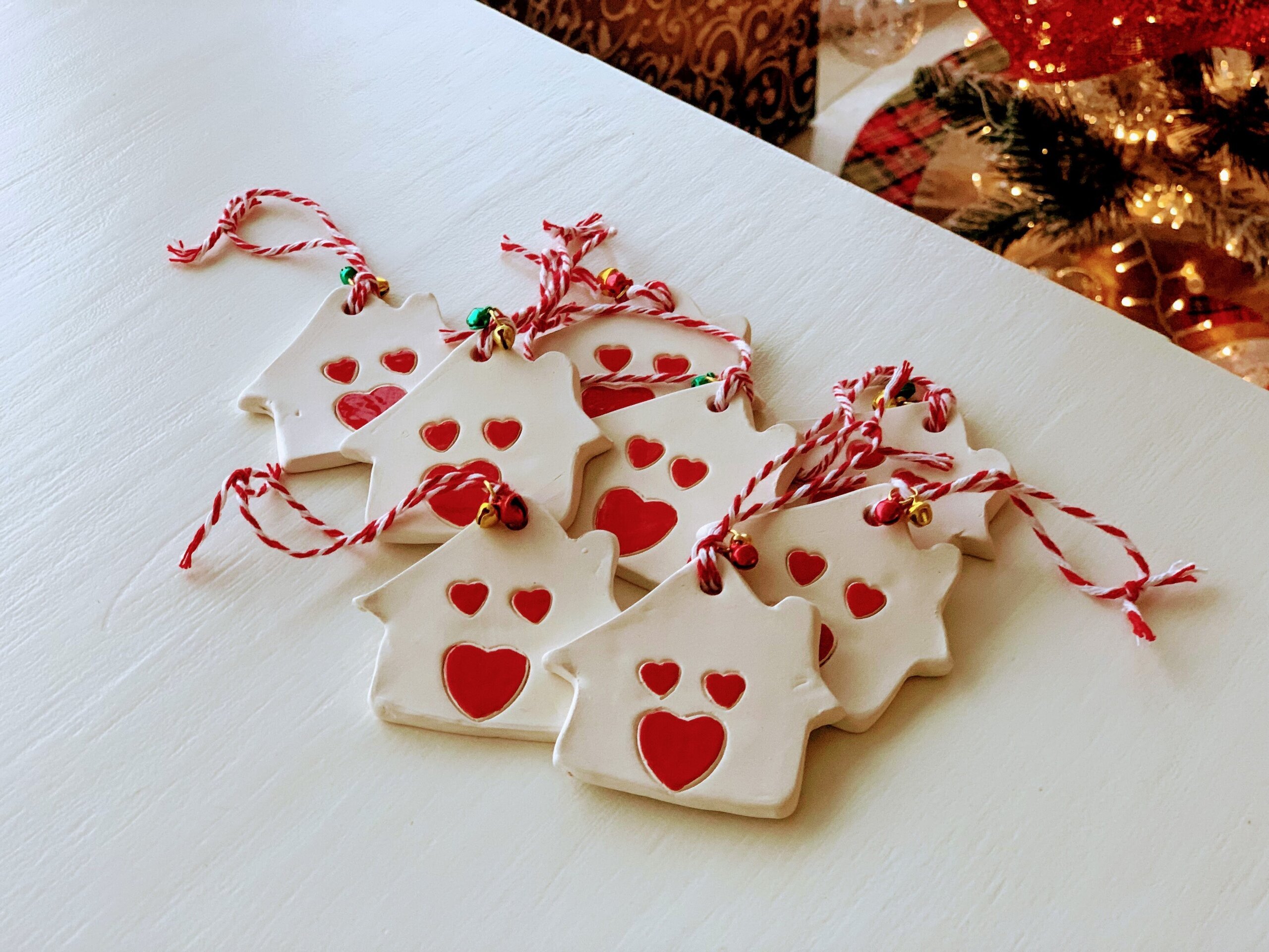 Kit adornos Casitas Love 4 u. - 2