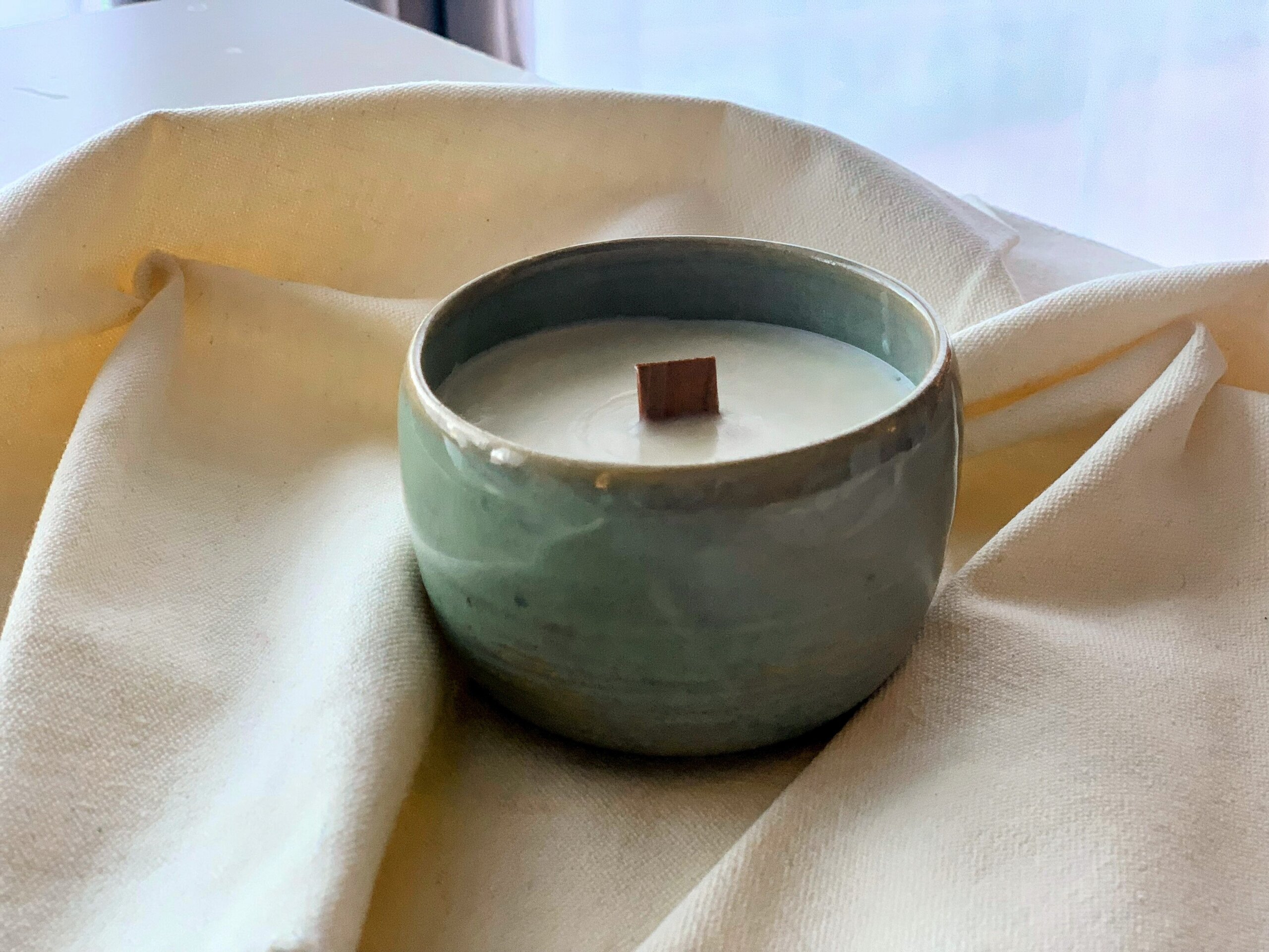 Cuenco/vela VERDE MAR - 2