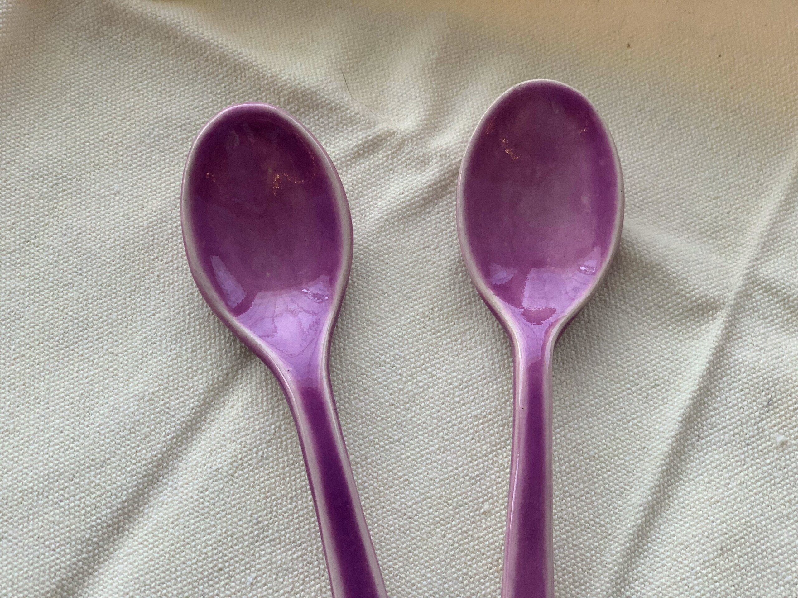 Cucharillas de postre Rapsberry ( juego de 2 cucharillas) - 2