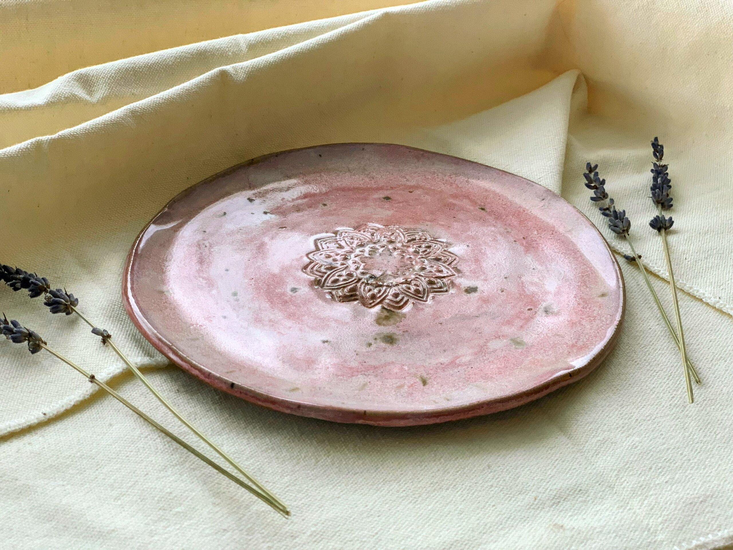 Juego de 3 platos de postre ICE BLUE - 15