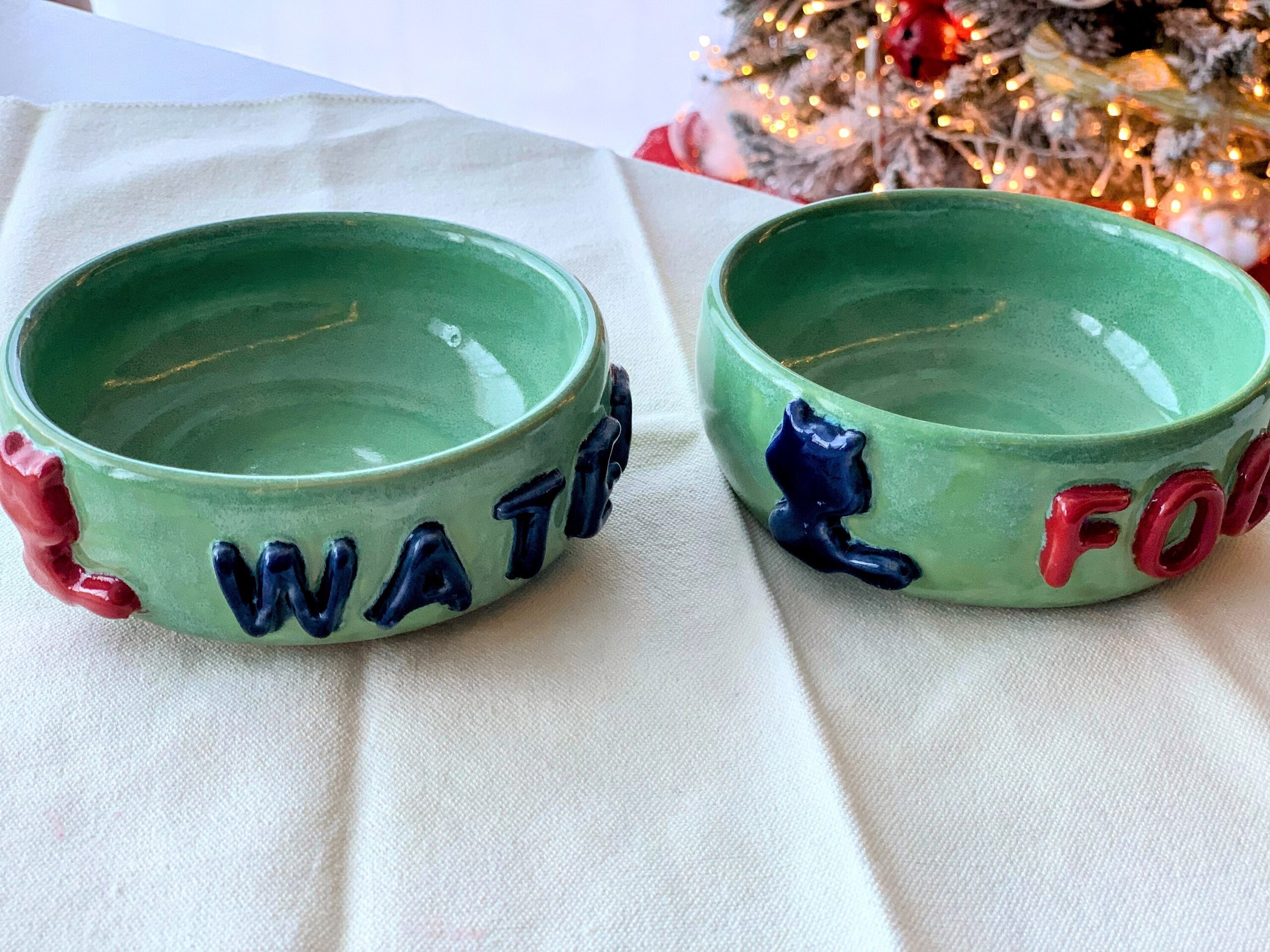 Juego de dos platos Miau Miau - 6