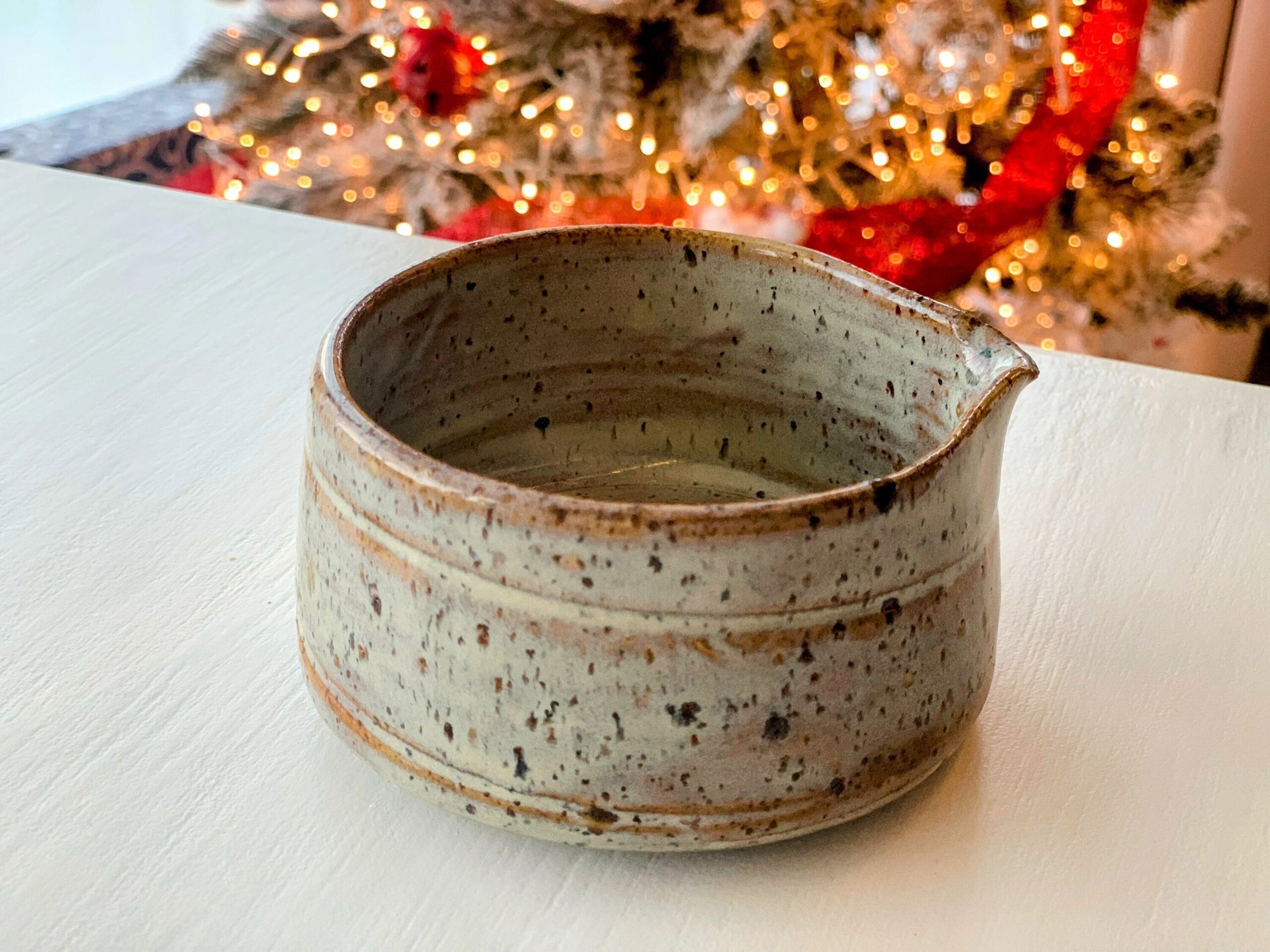 Jarra para té matcha color tostado - 4