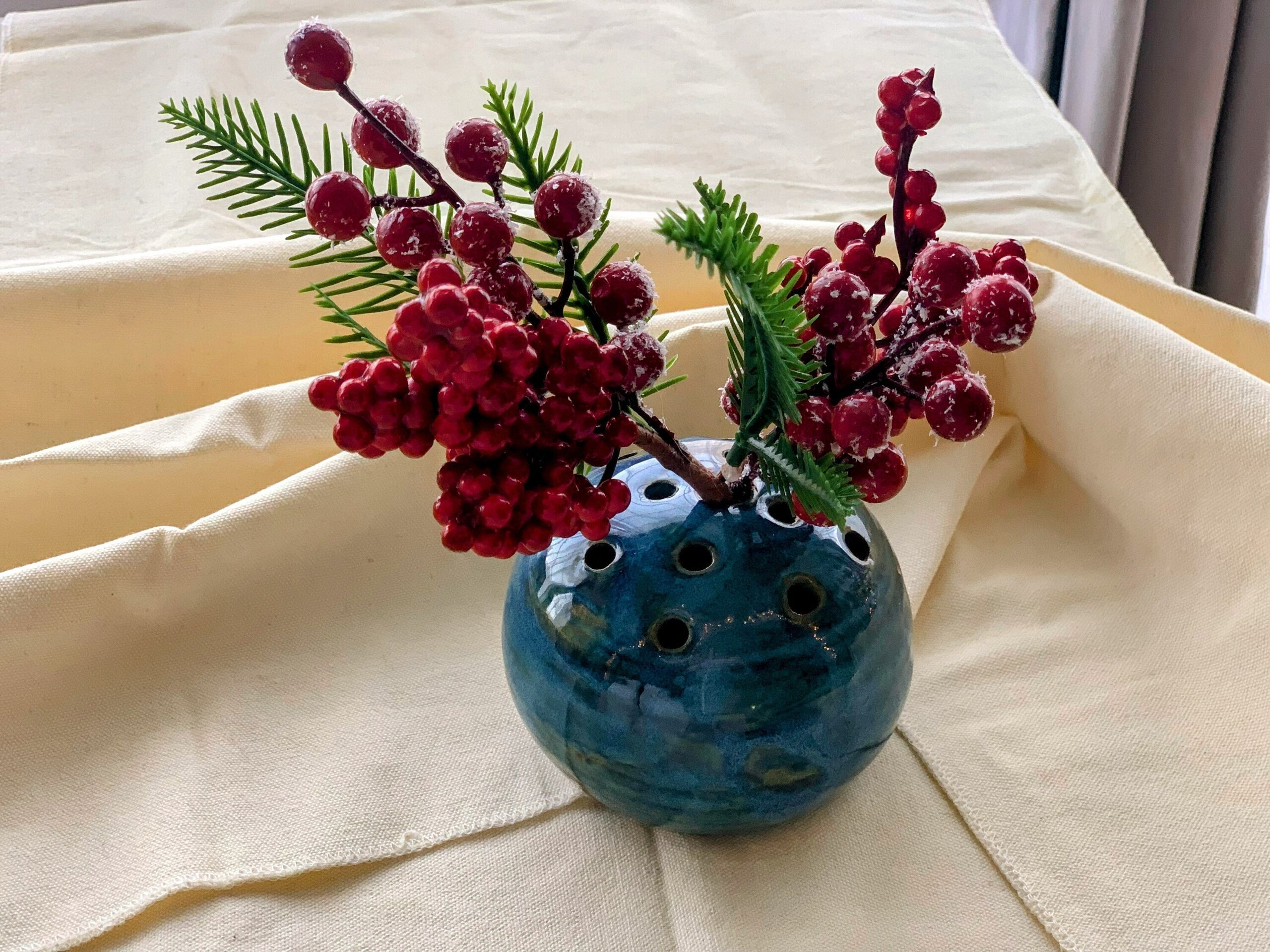 Jarrón BOLA BLUE - 7