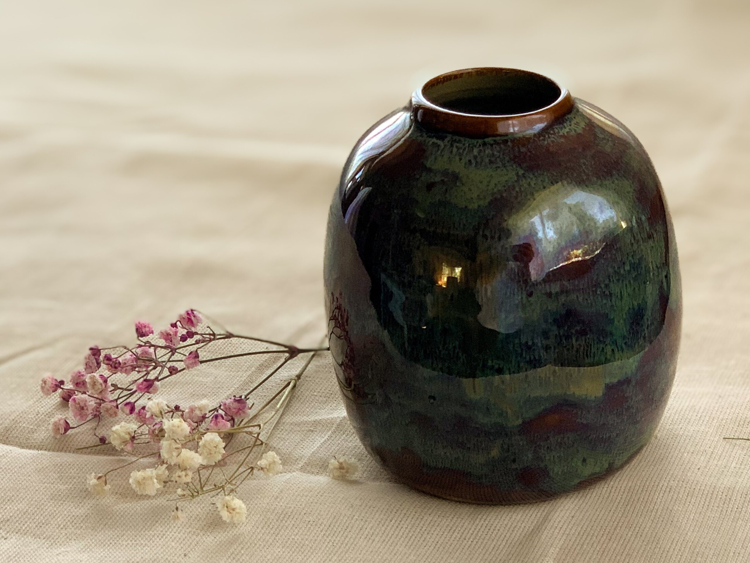 Jarrón Bosque profundo - 3