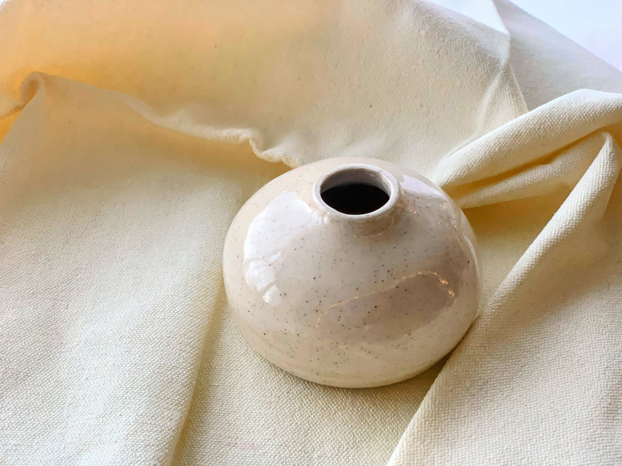 Mini florero CREMA - 4