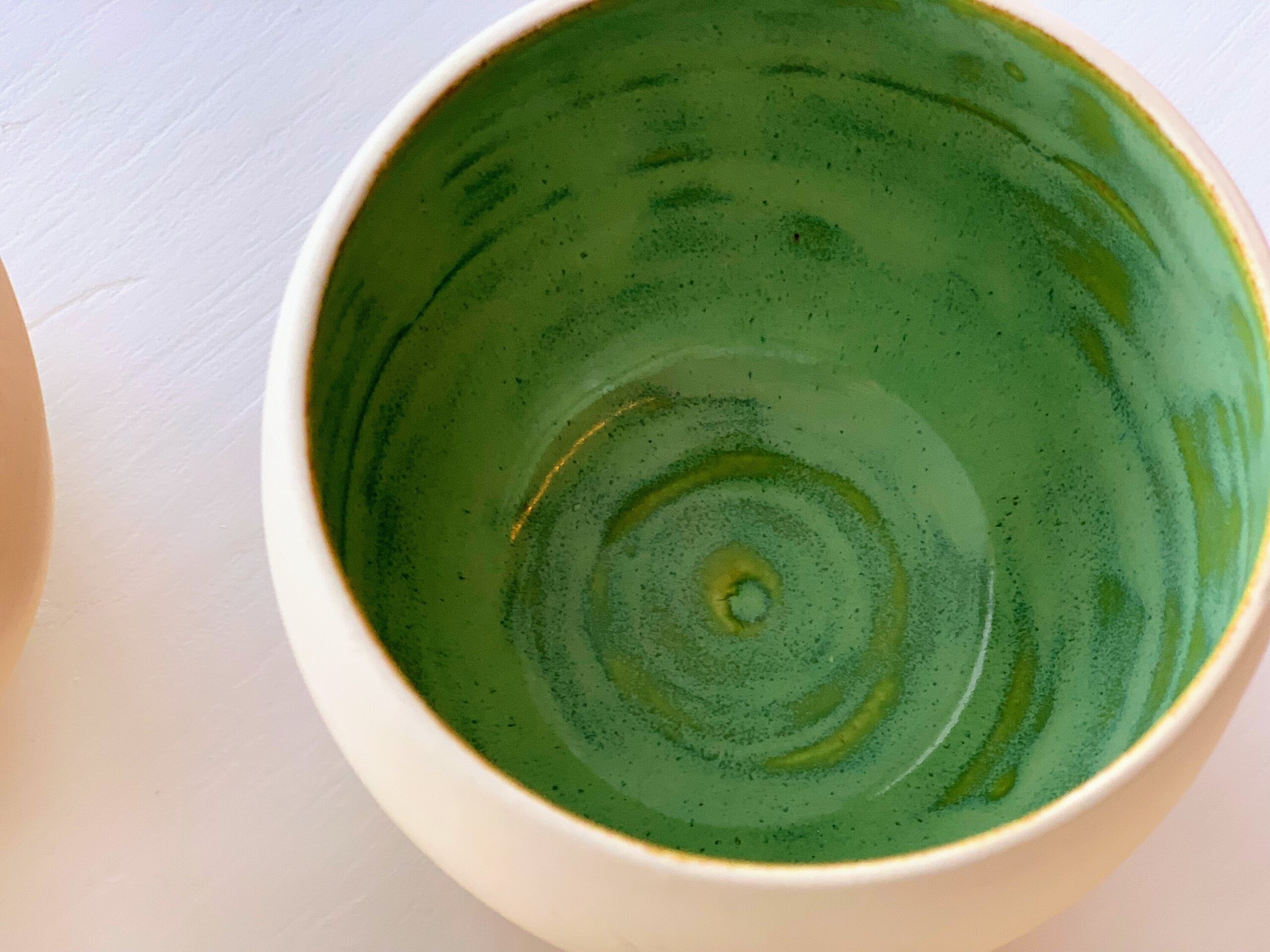 Cuenco de gres crema Cactus - 4