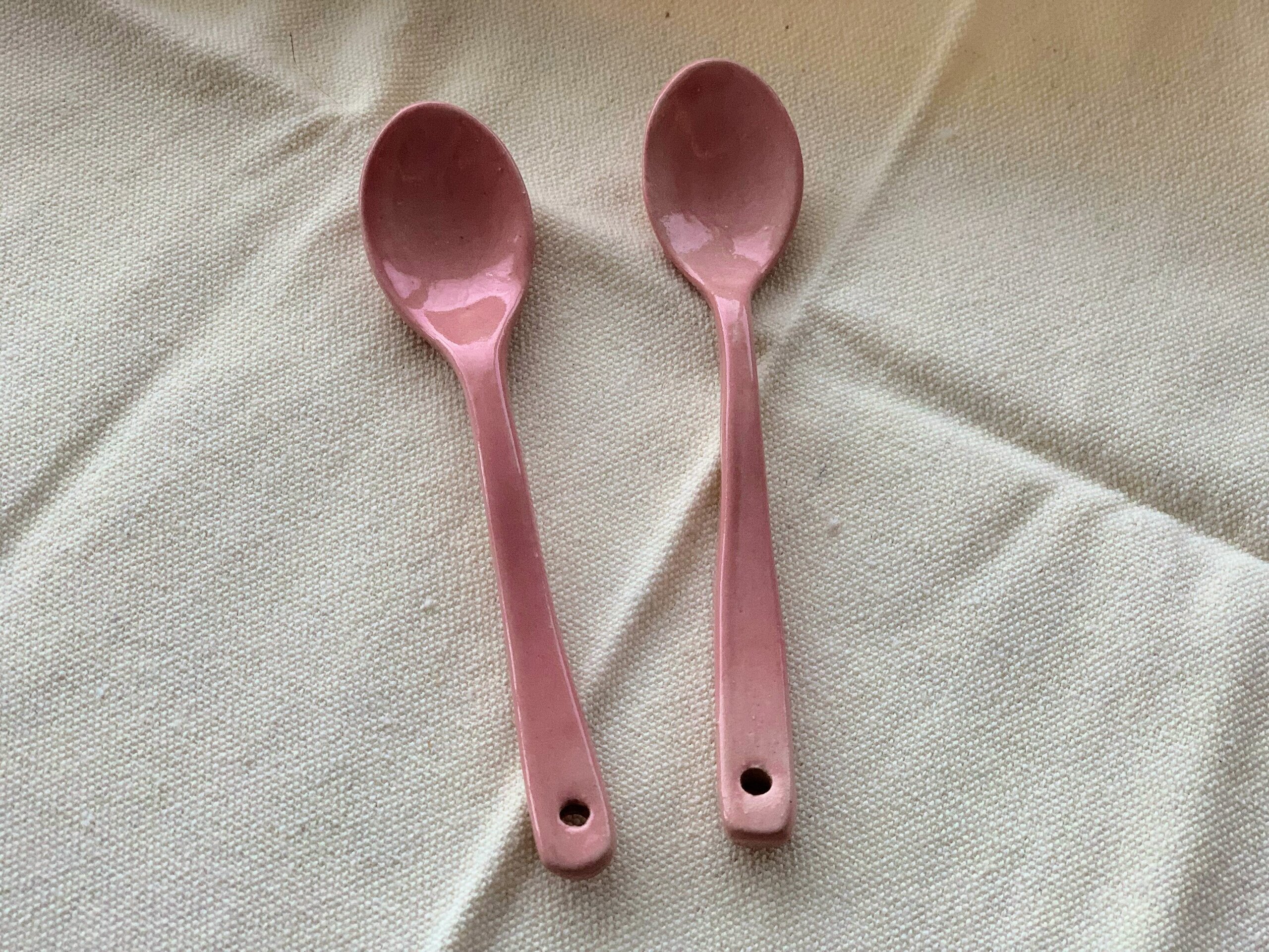 2 cucharillas de café PINK - 6