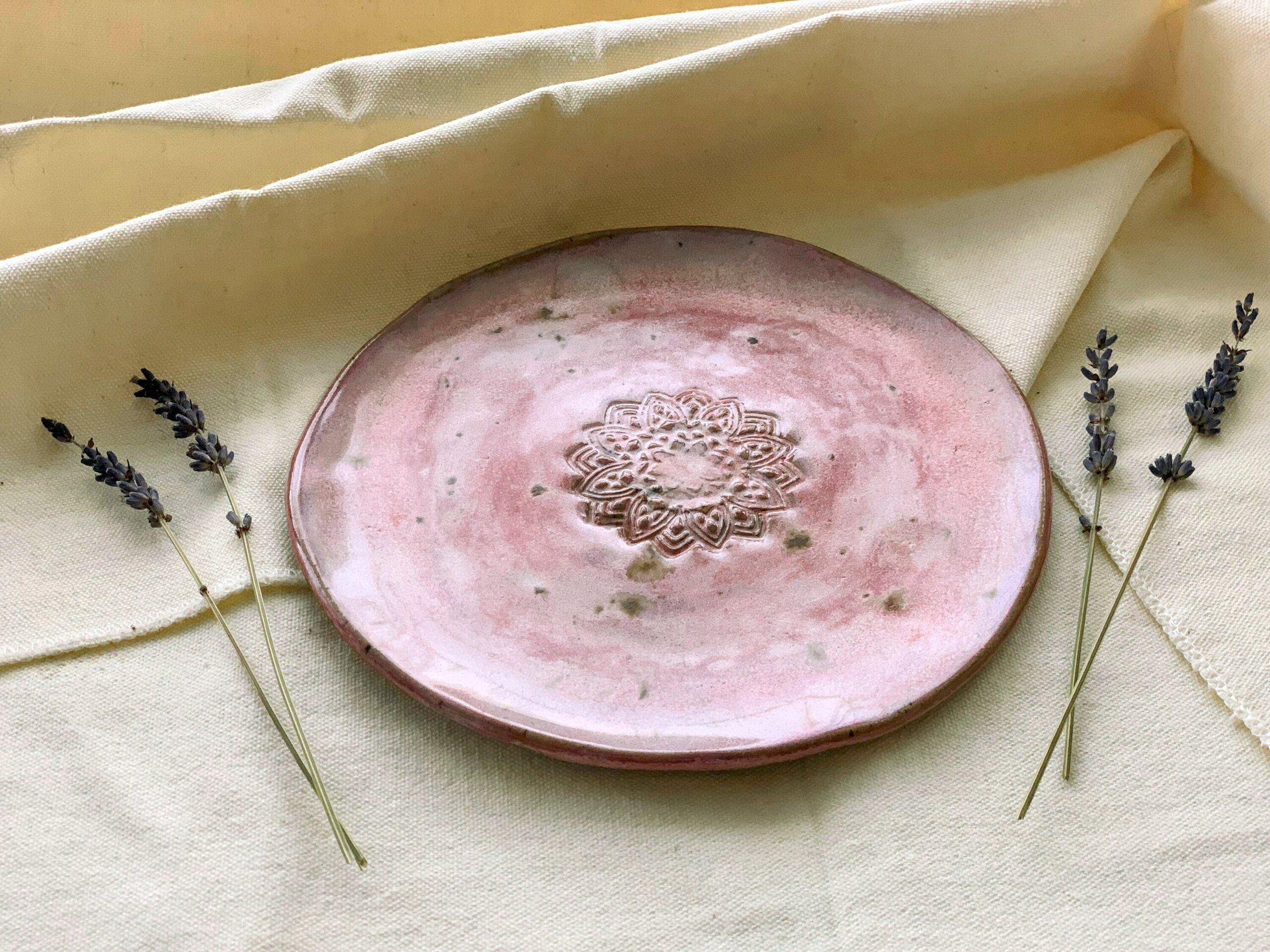 Juego de 3 platos de postre ICE BLUE - 14