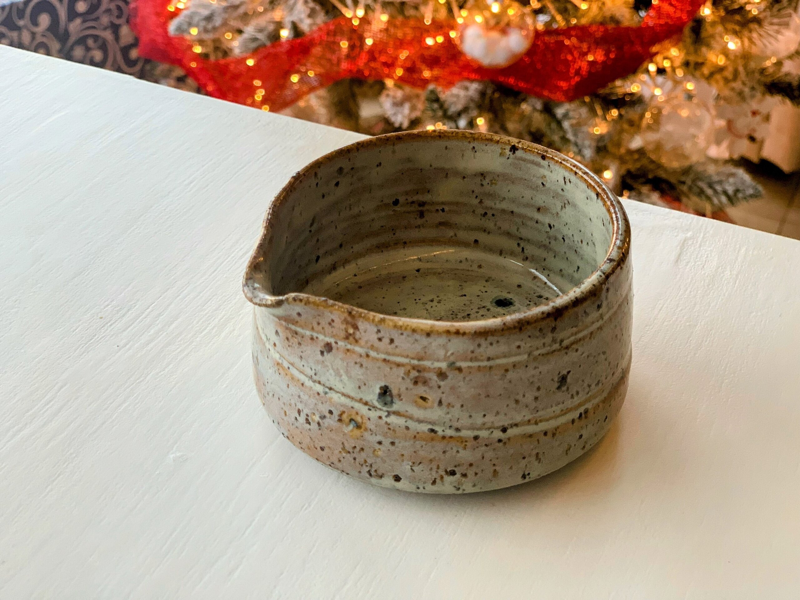 Jarra para té matcha color tostado - 5