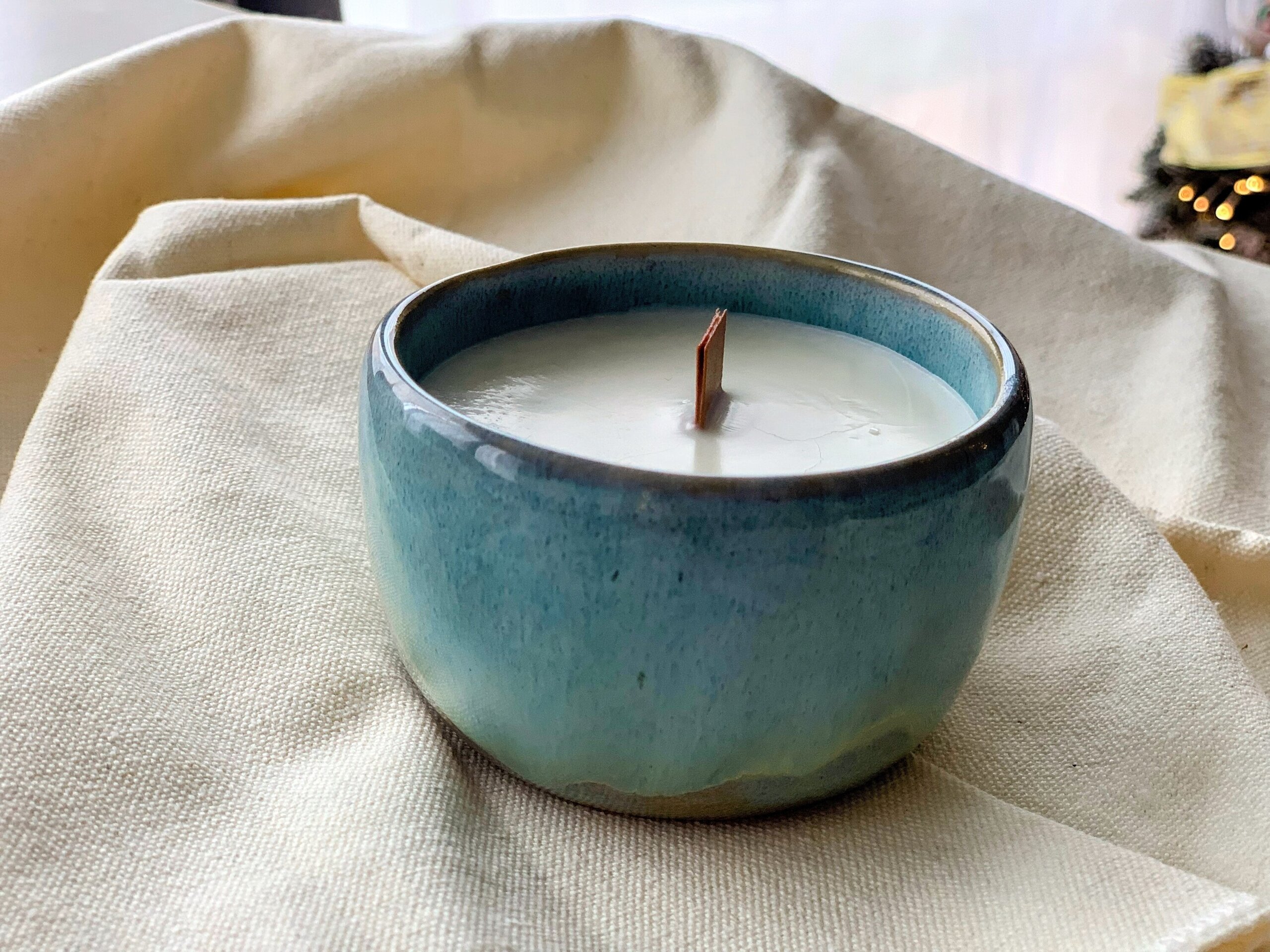 Cuenco vela de soja natural OCEAN - 6