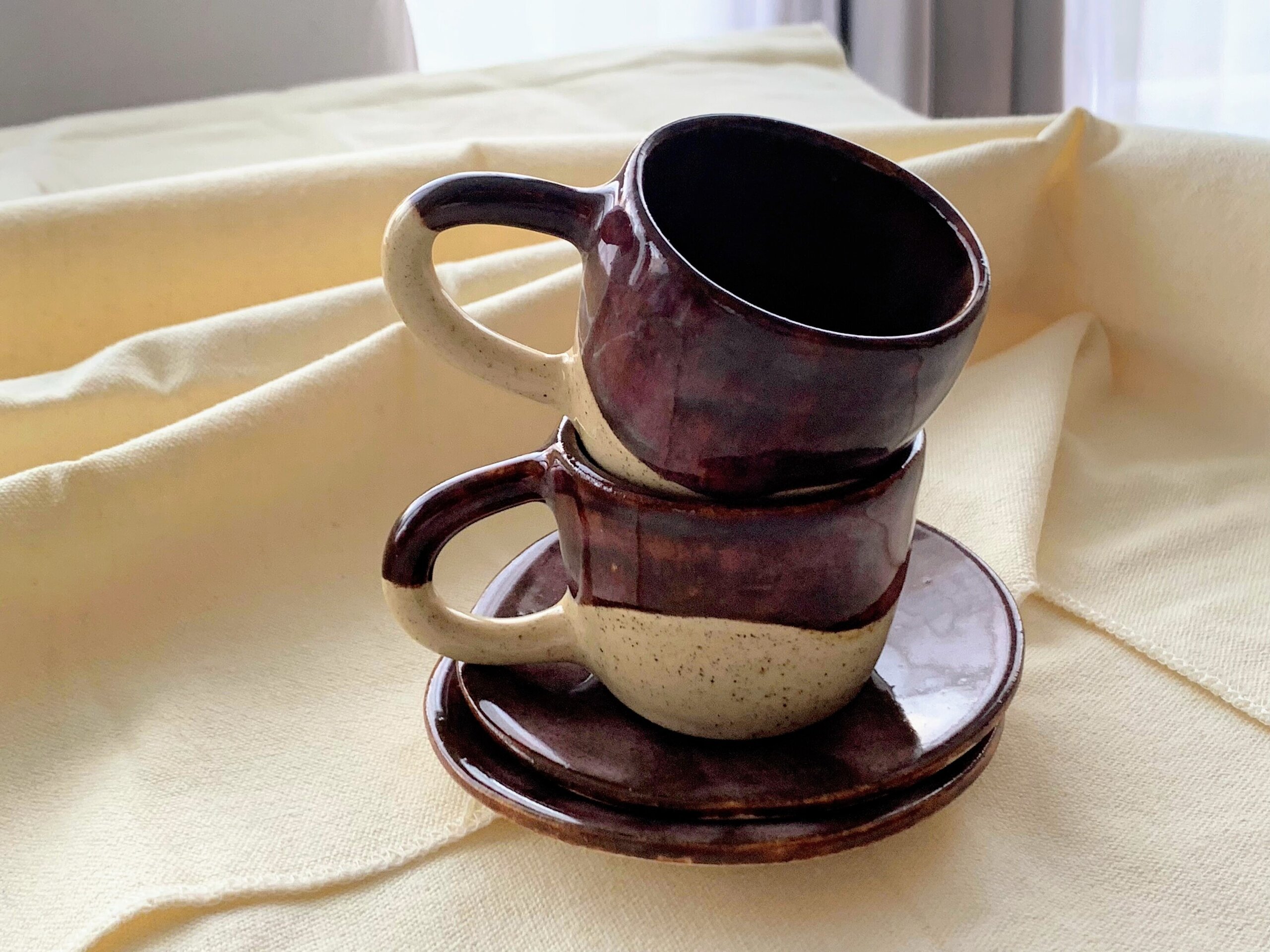 Juego 2 Tazas y platos de café EXPRESO - 9