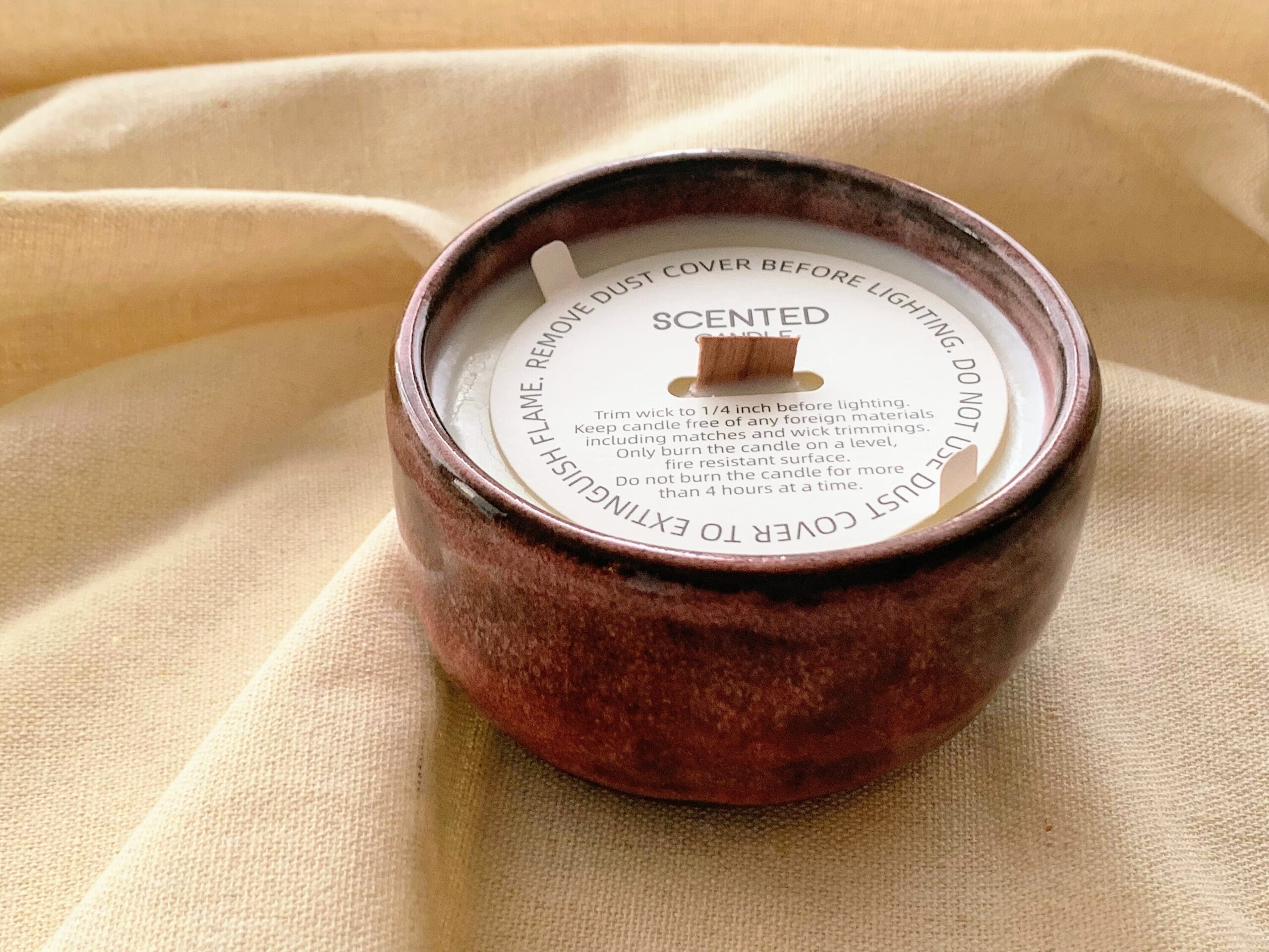 Cuenco/ vela TEJA - 7