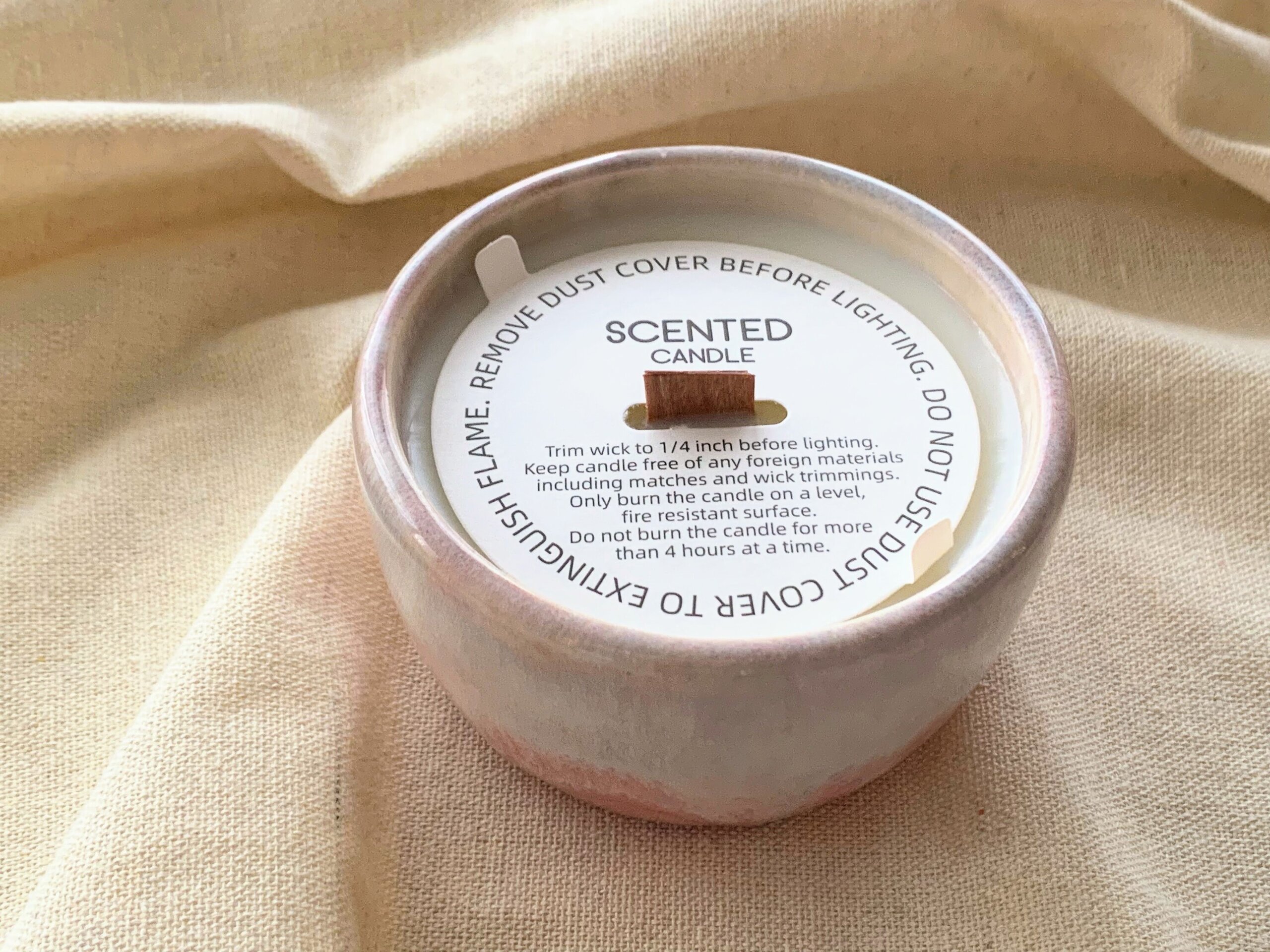 Cuenco/ vela de ROSE - 7