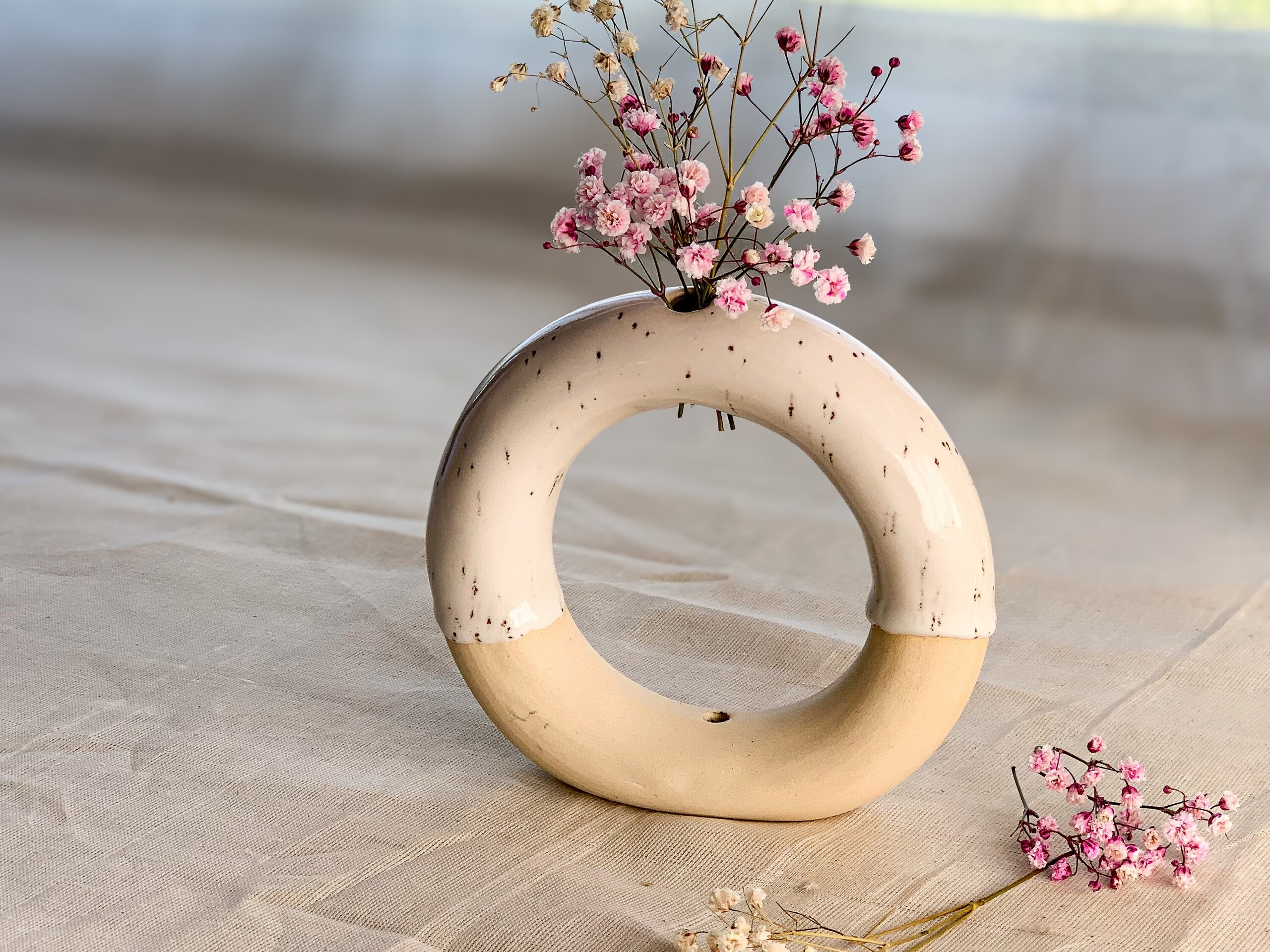 Jarrón Alba  circular - 1