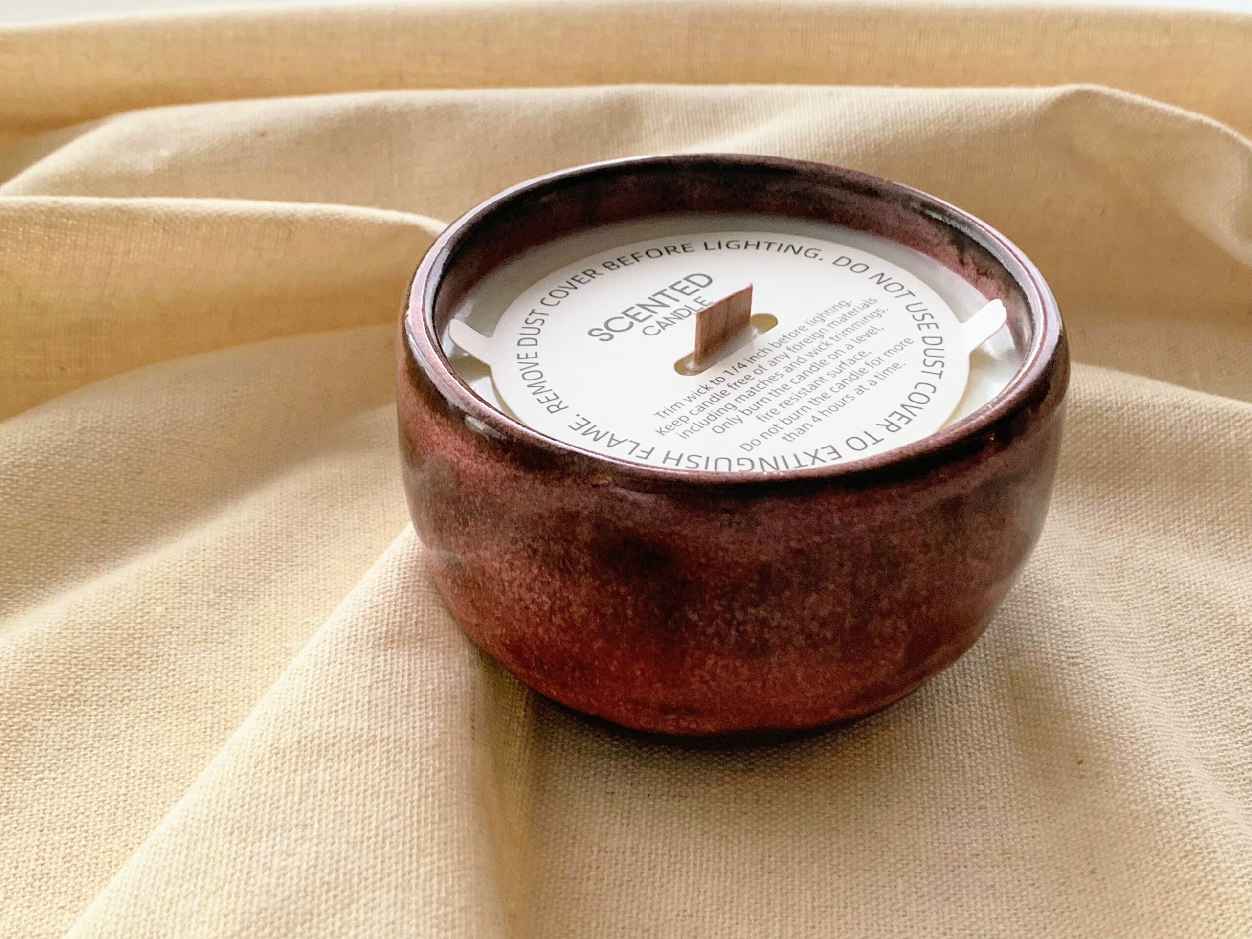 Cuenco/ vela TEJA - 10