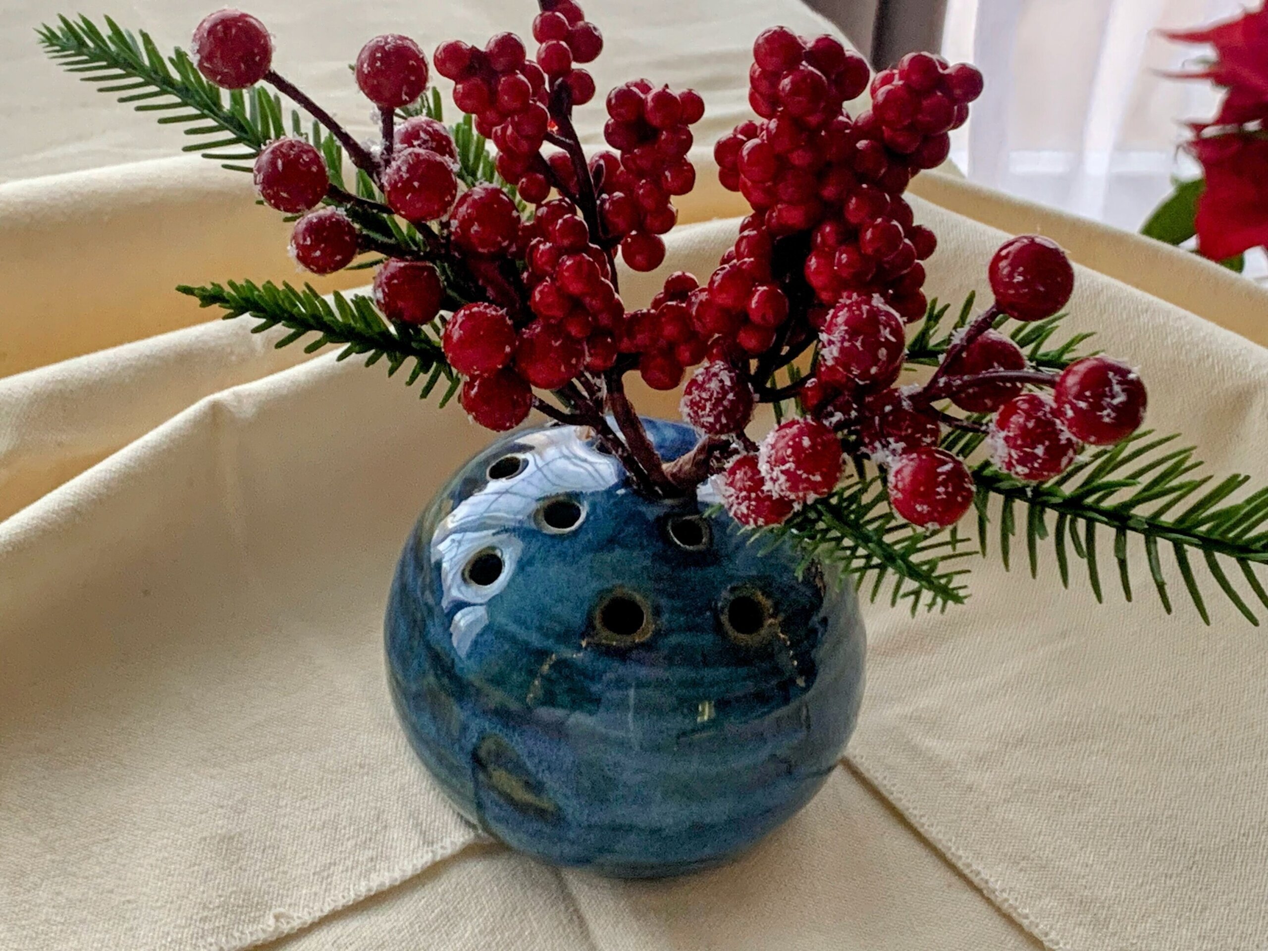 Jarrón BOLA BLUE - 2