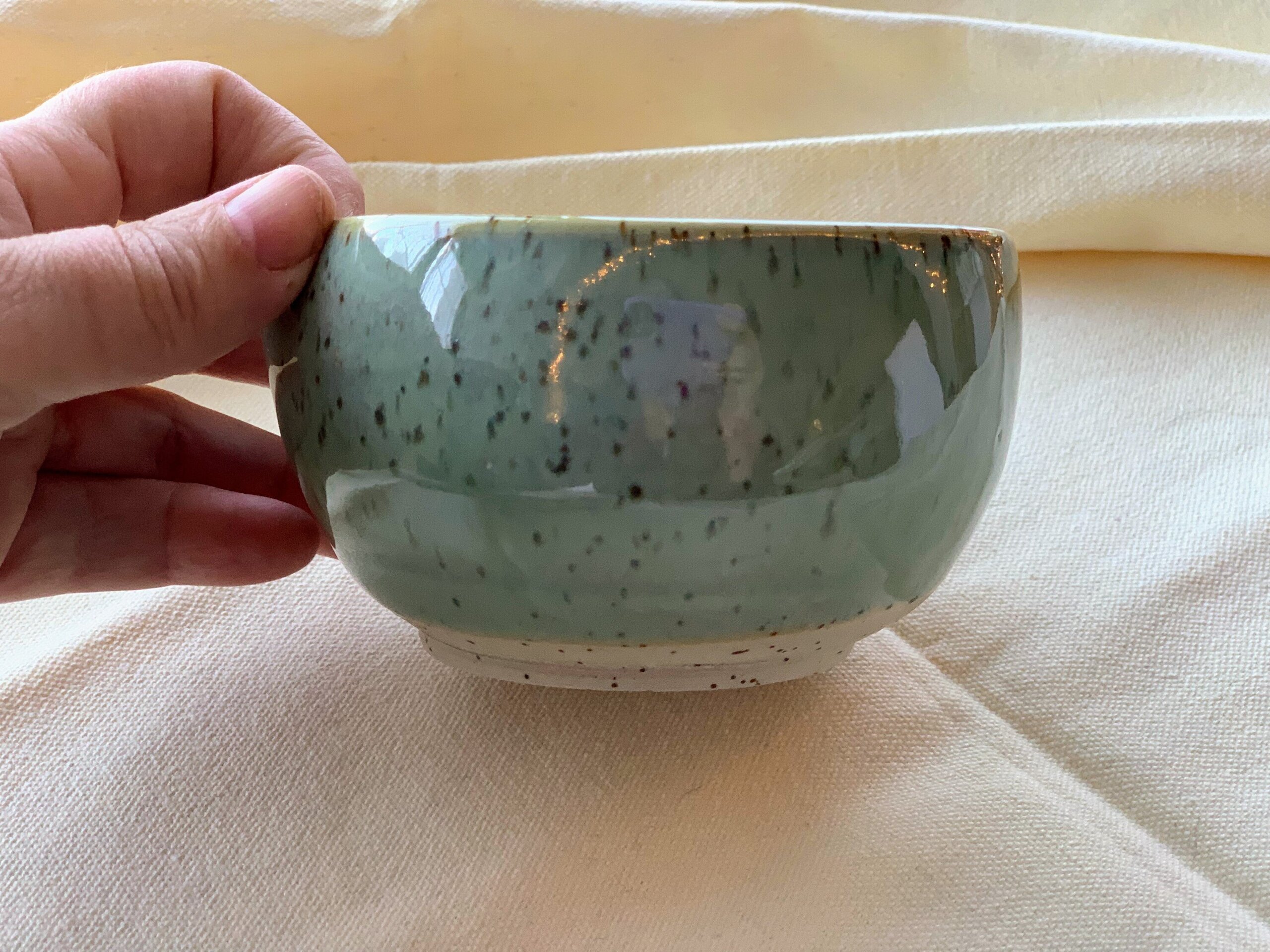 Jarrita para té matcha moteada - 4