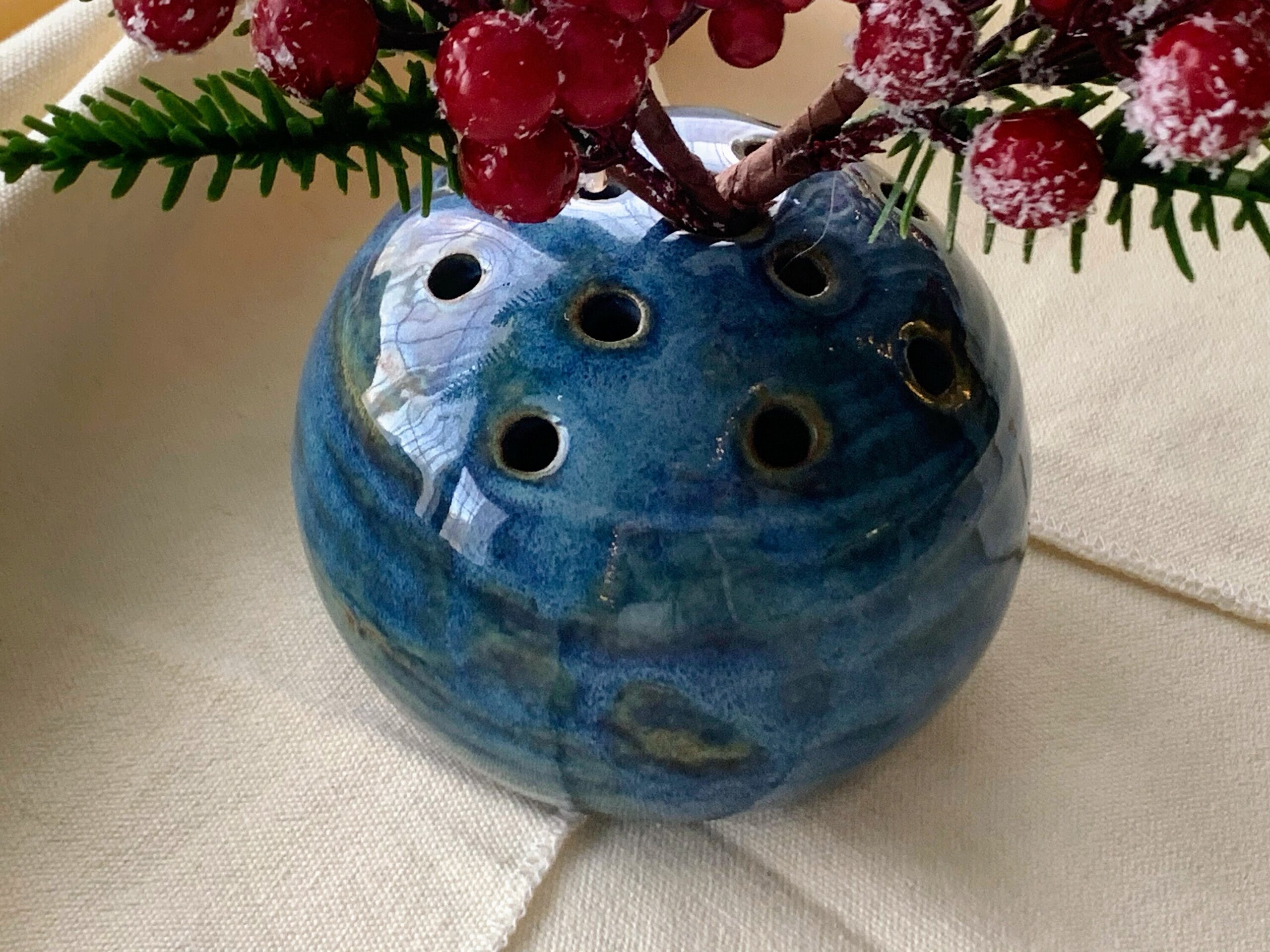 Jarrón BOLA BLUE - 13