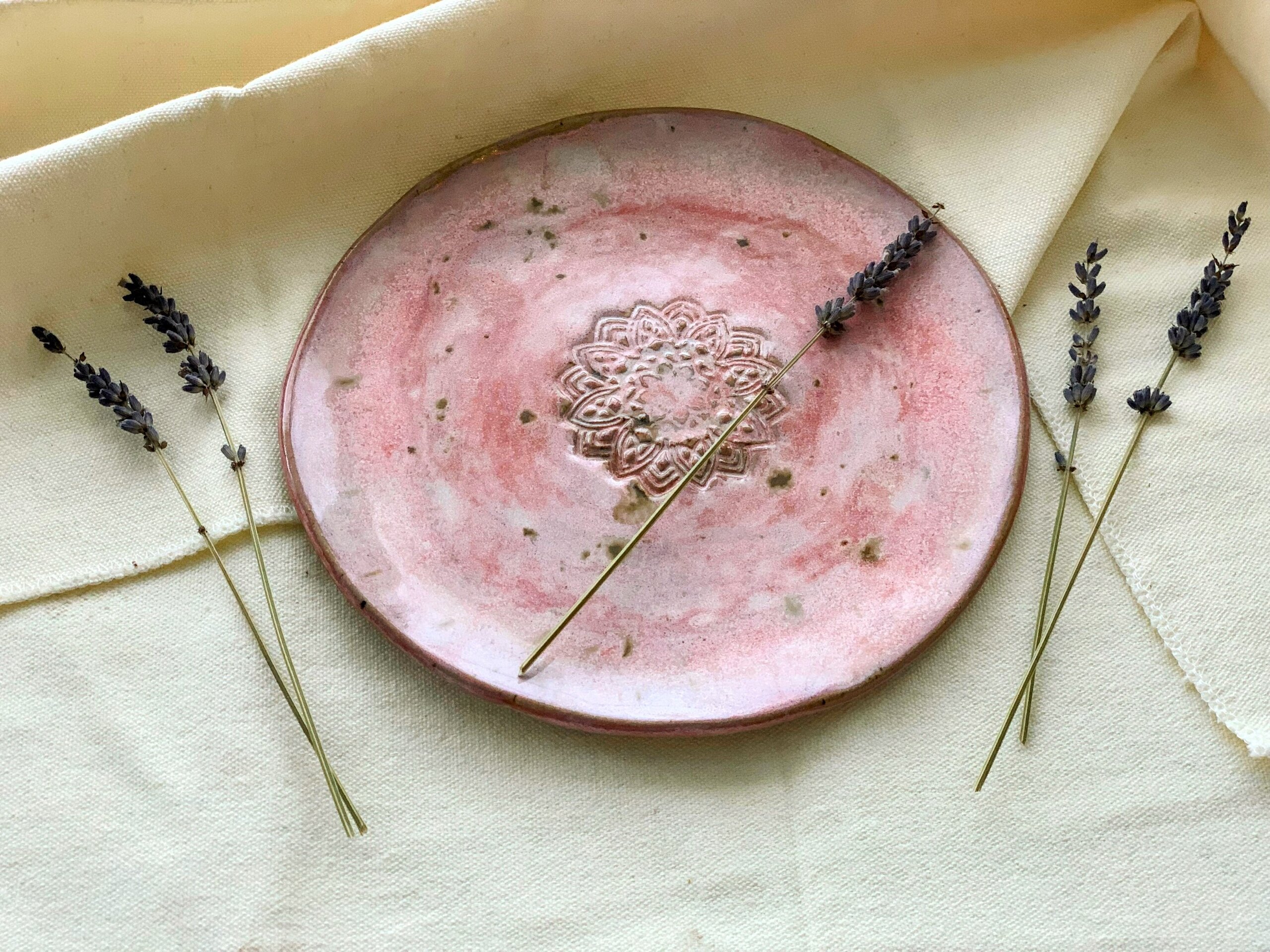 Juego de 3 platos de postre ICE BLUE - 20