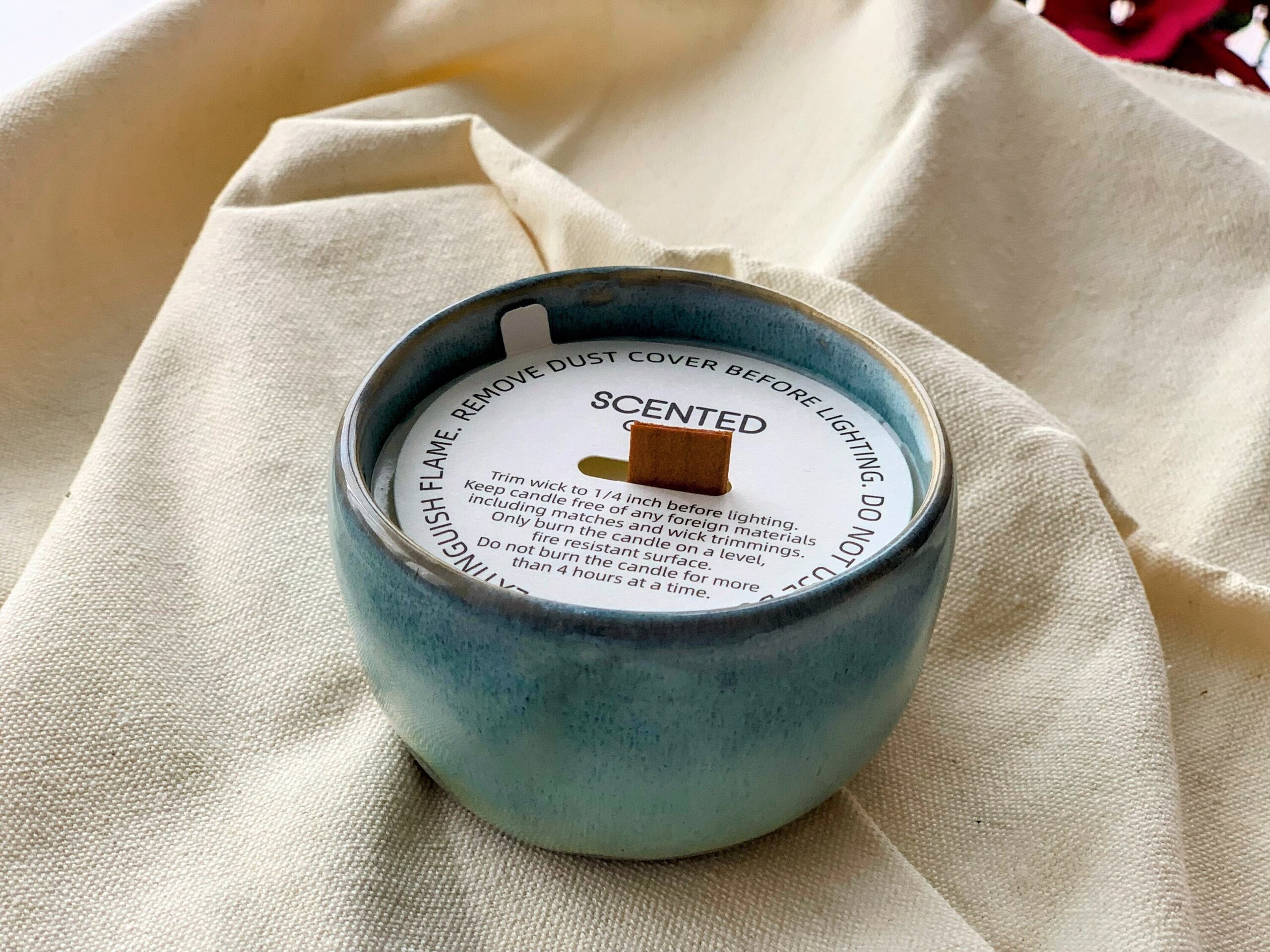 Cuenco vela de soja natural OCEAN - 4