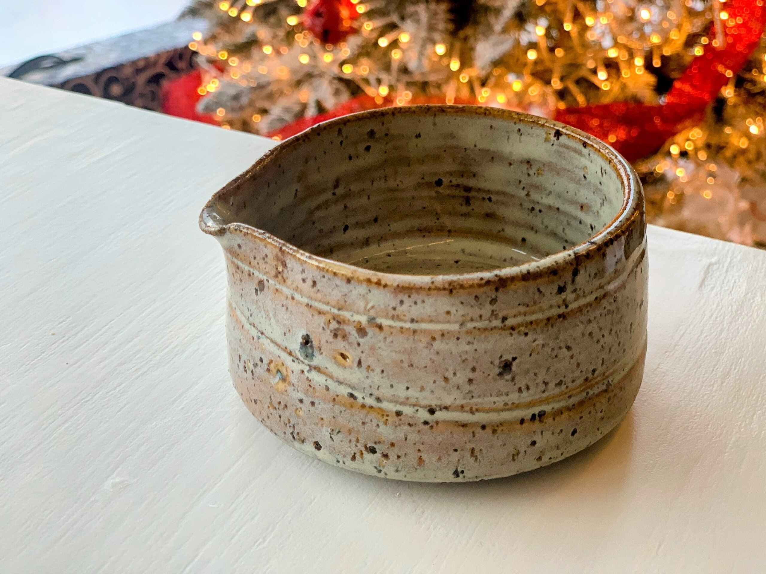 Jarra para té matcha color tostado - 7