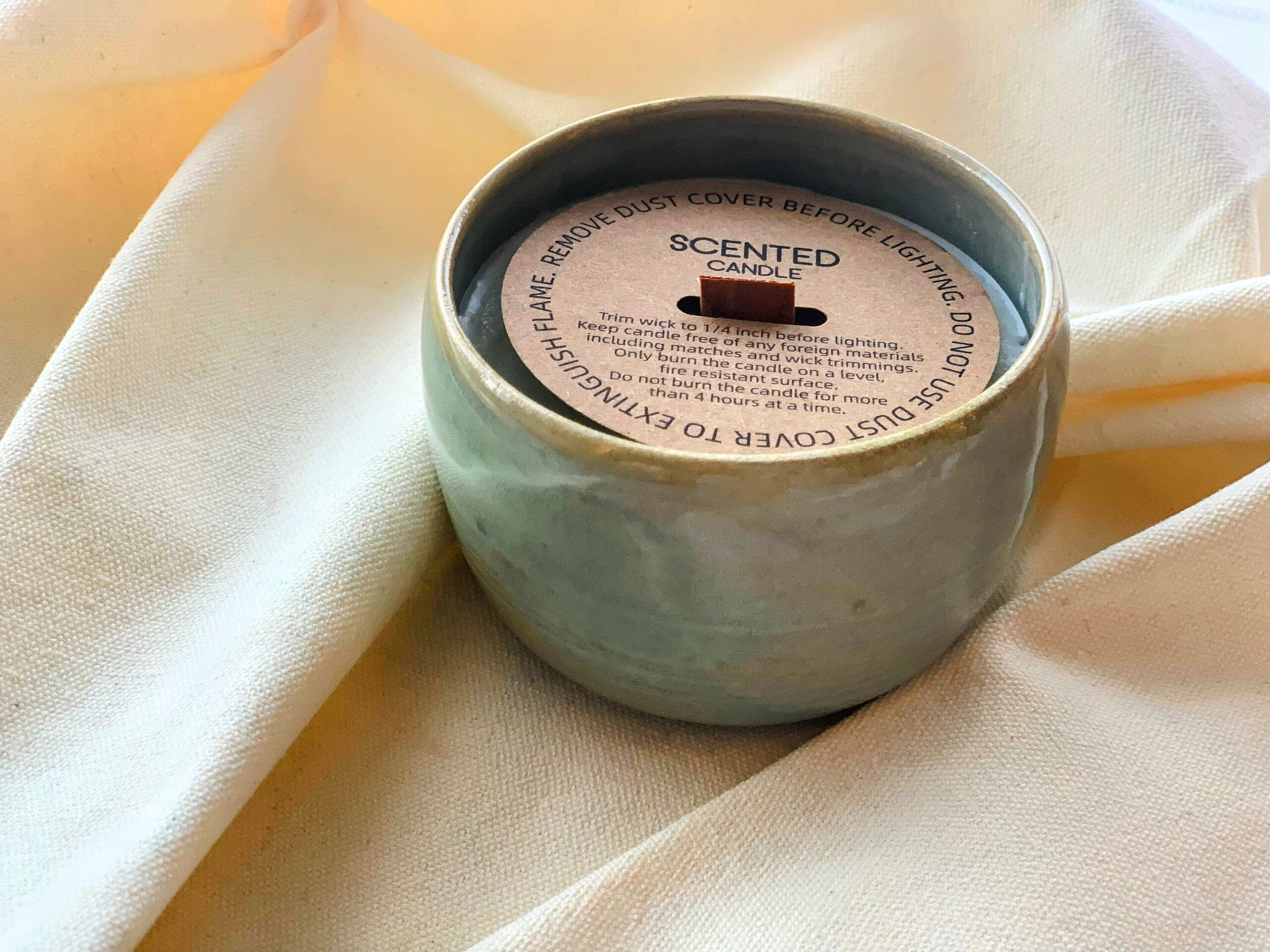 Cuenco/vela VERDE MAR - 4