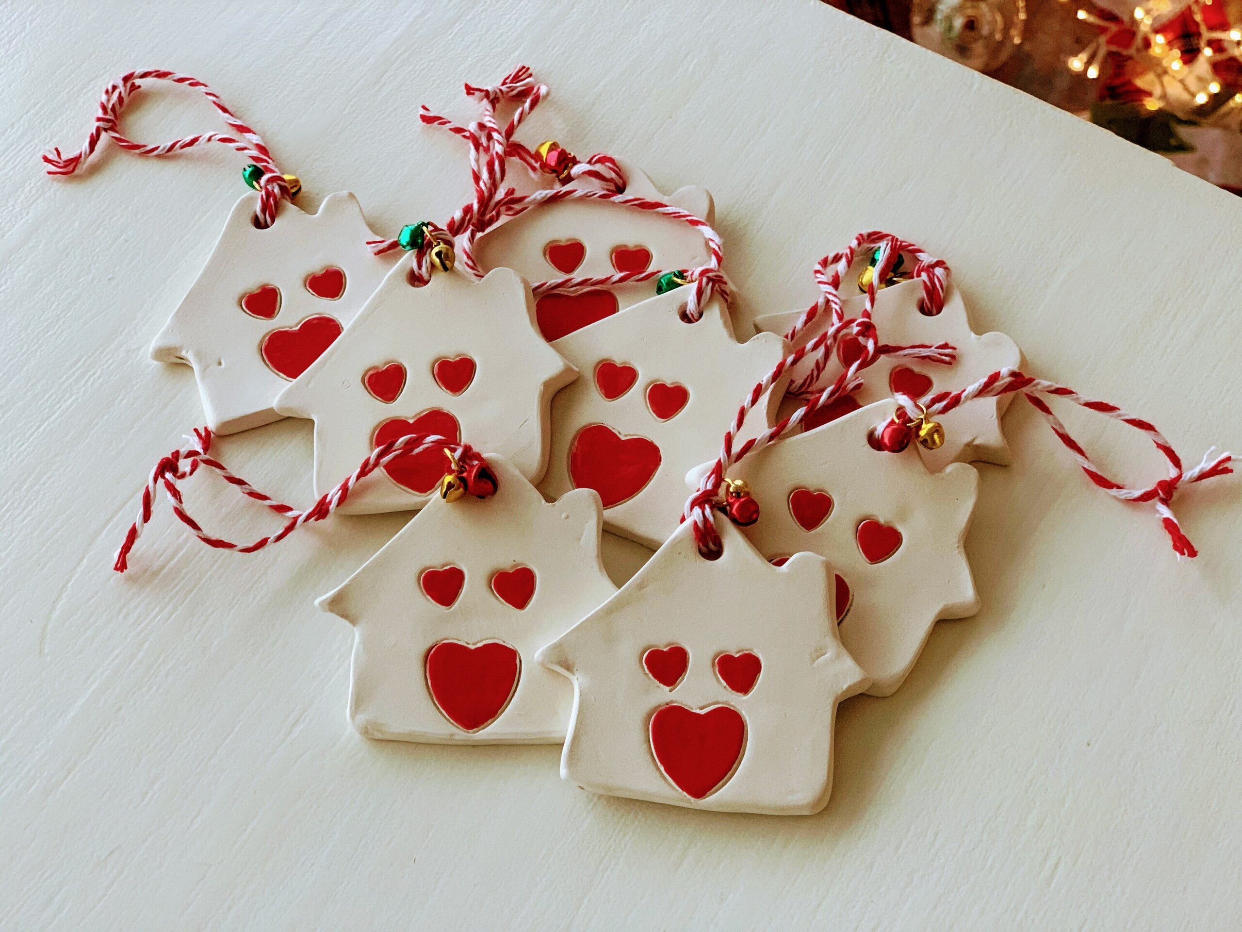 Kit adornos Casitas Love 4 u. - 4