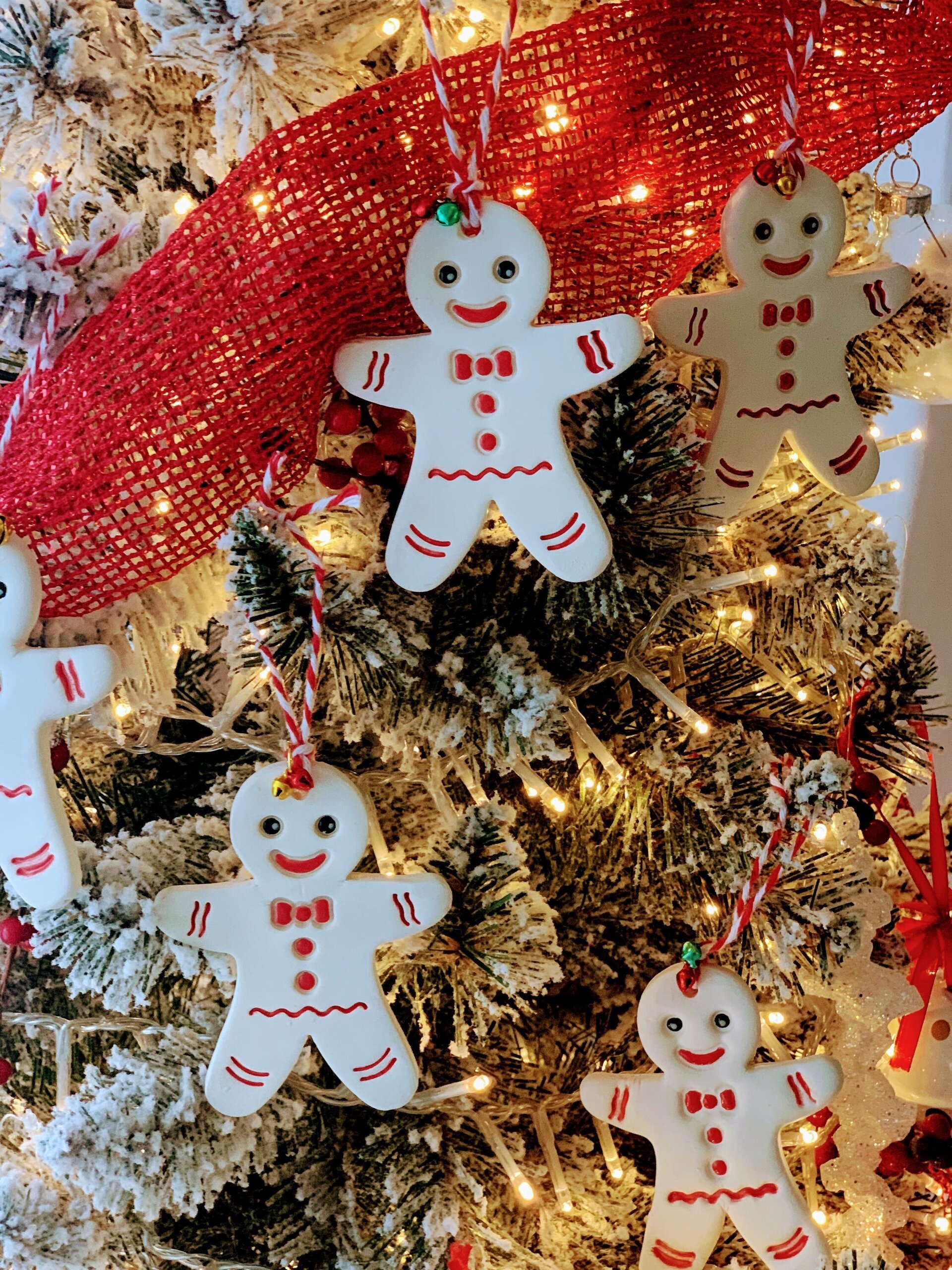 Kit adornos Muñeco de jengibre 4-8 piezas - 3