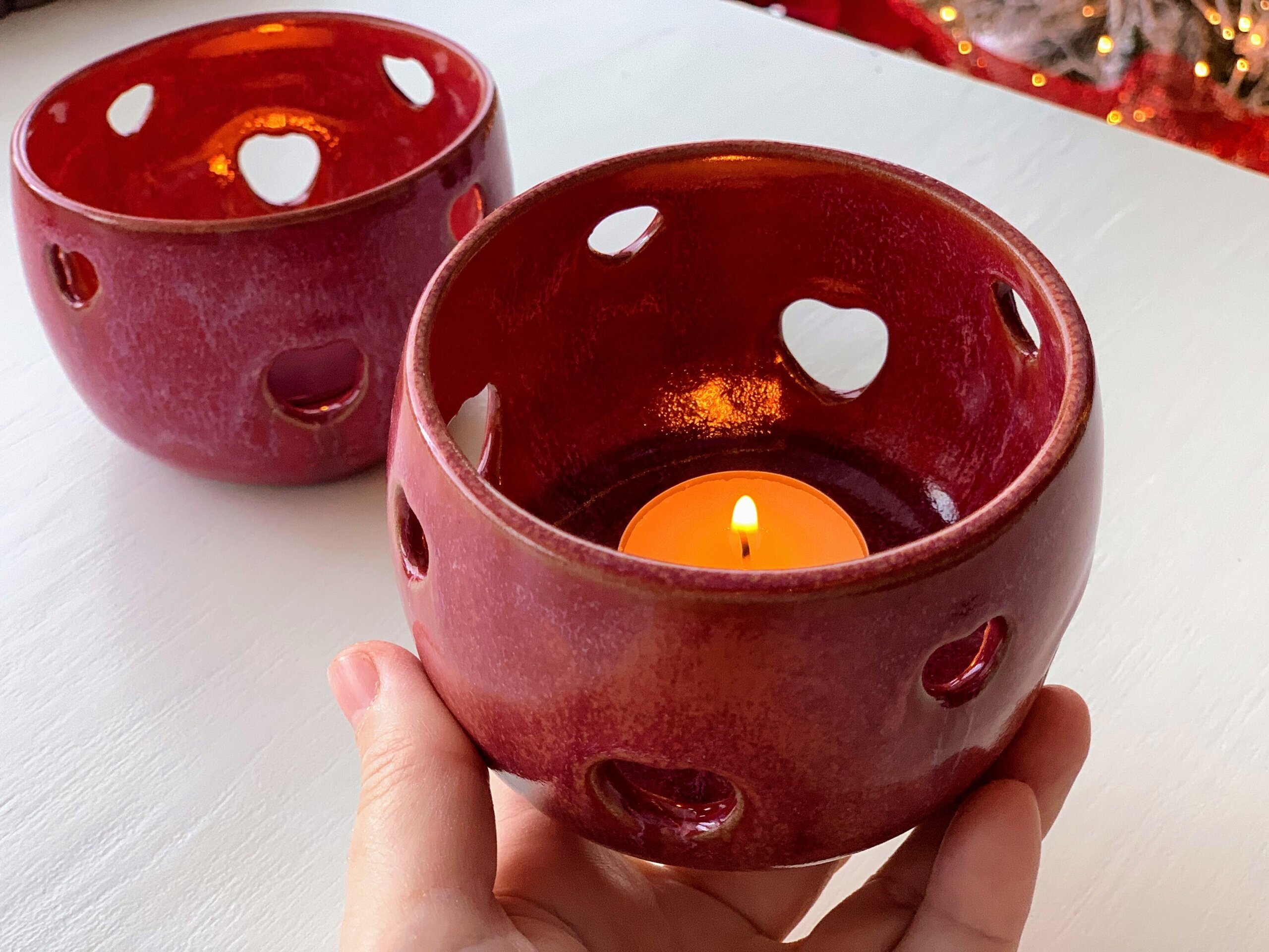 Porta velas PINK - 2