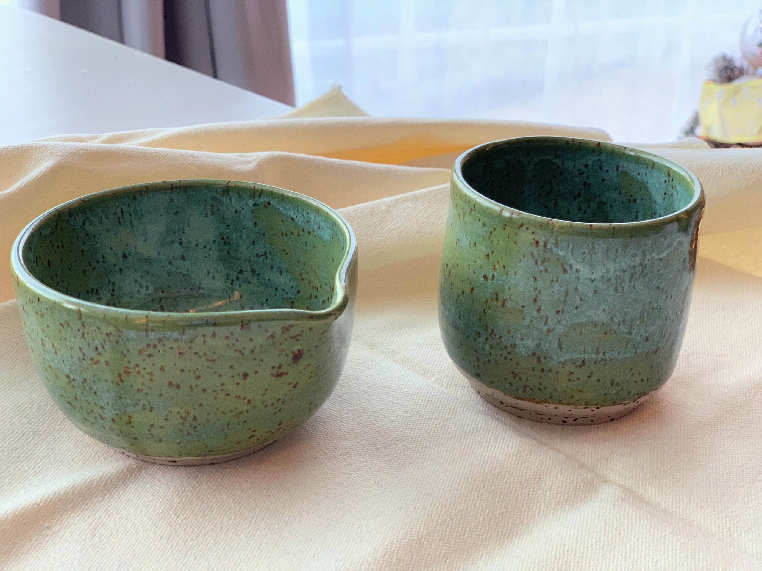 Juego de Jarrita y vaso para matcha GREEN - 2