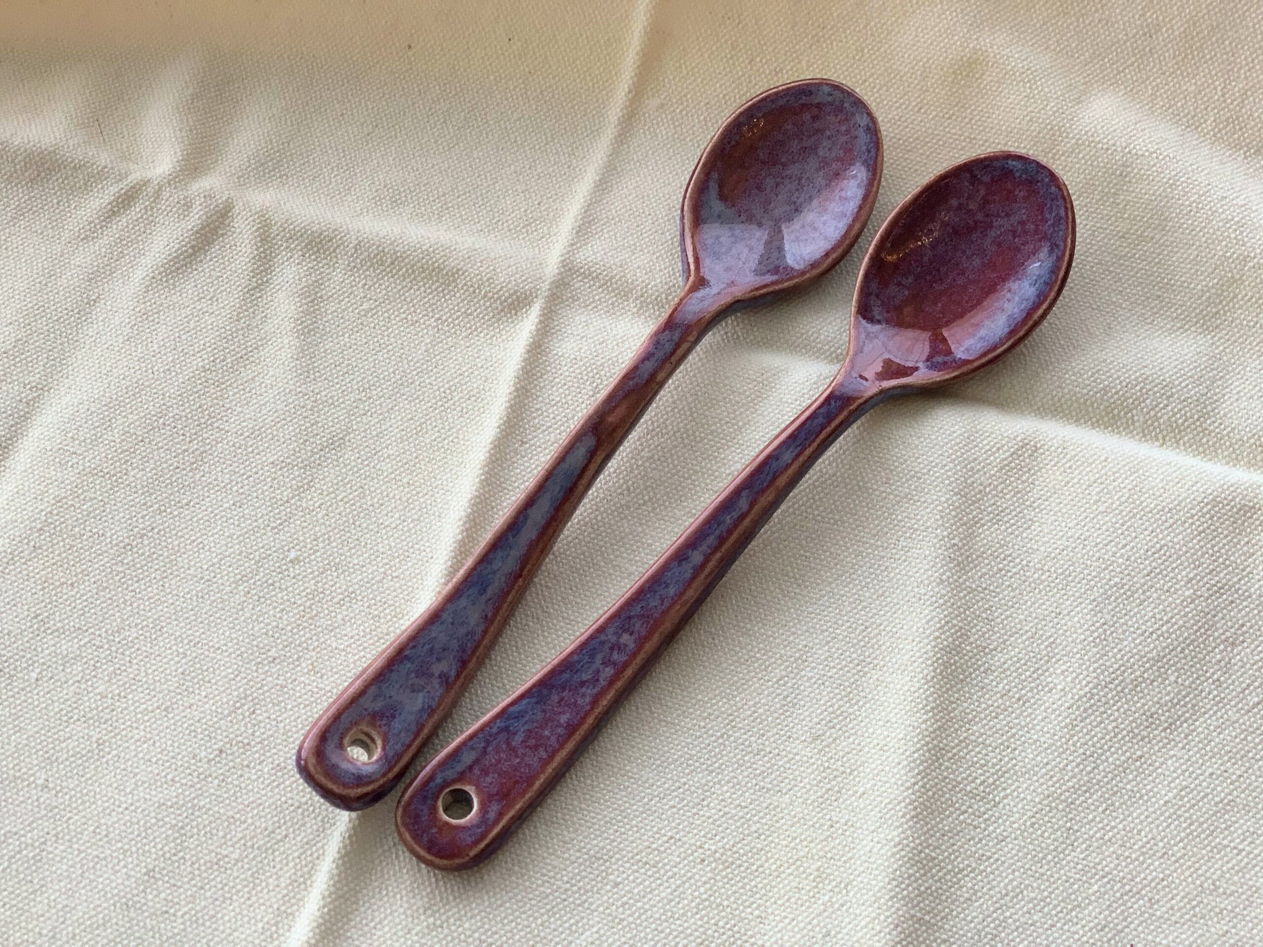 Cucharas de postre PURPLE - 5