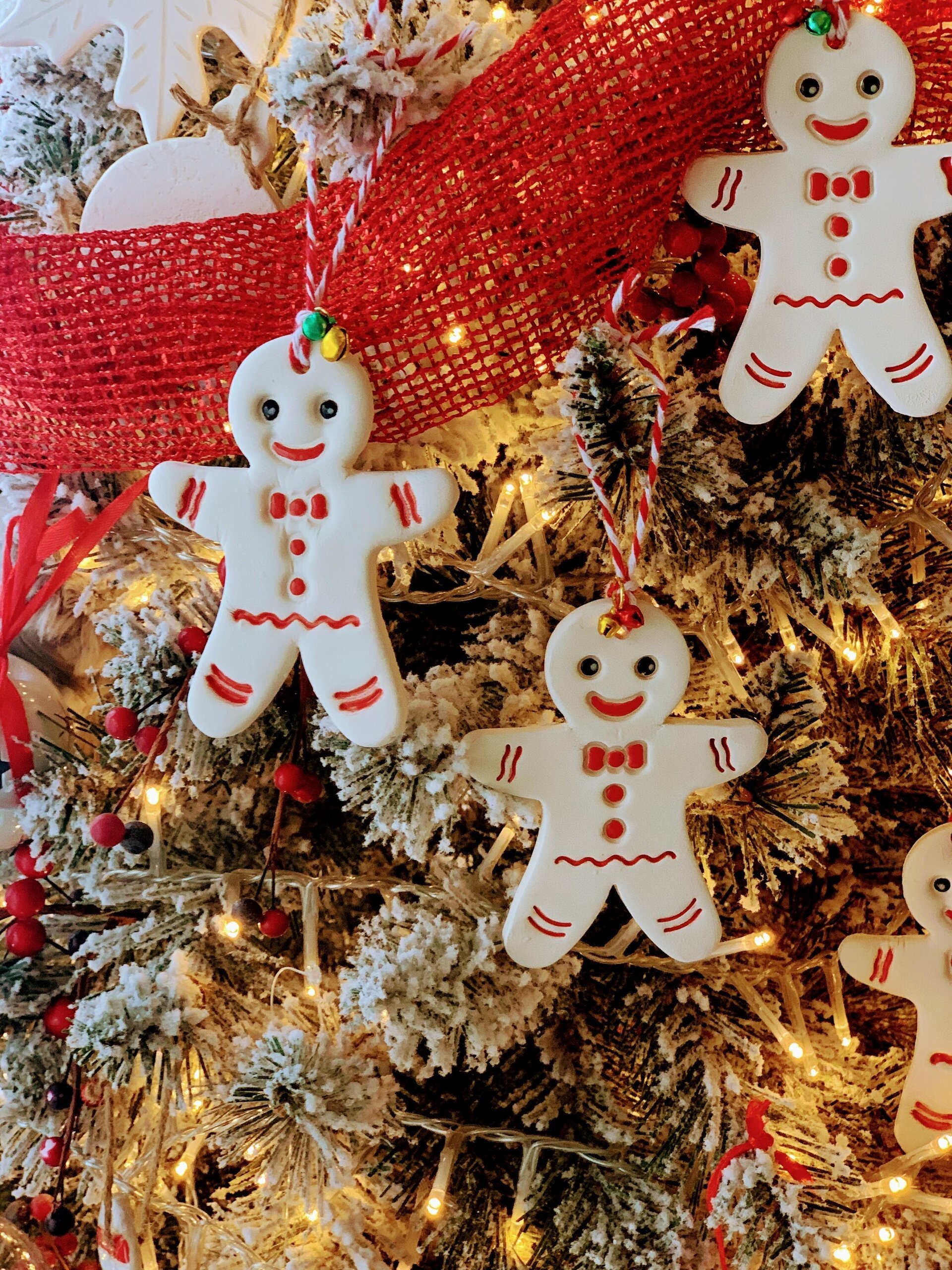 Kit adornos Muñeco de jengibre 4-8 piezas - 7