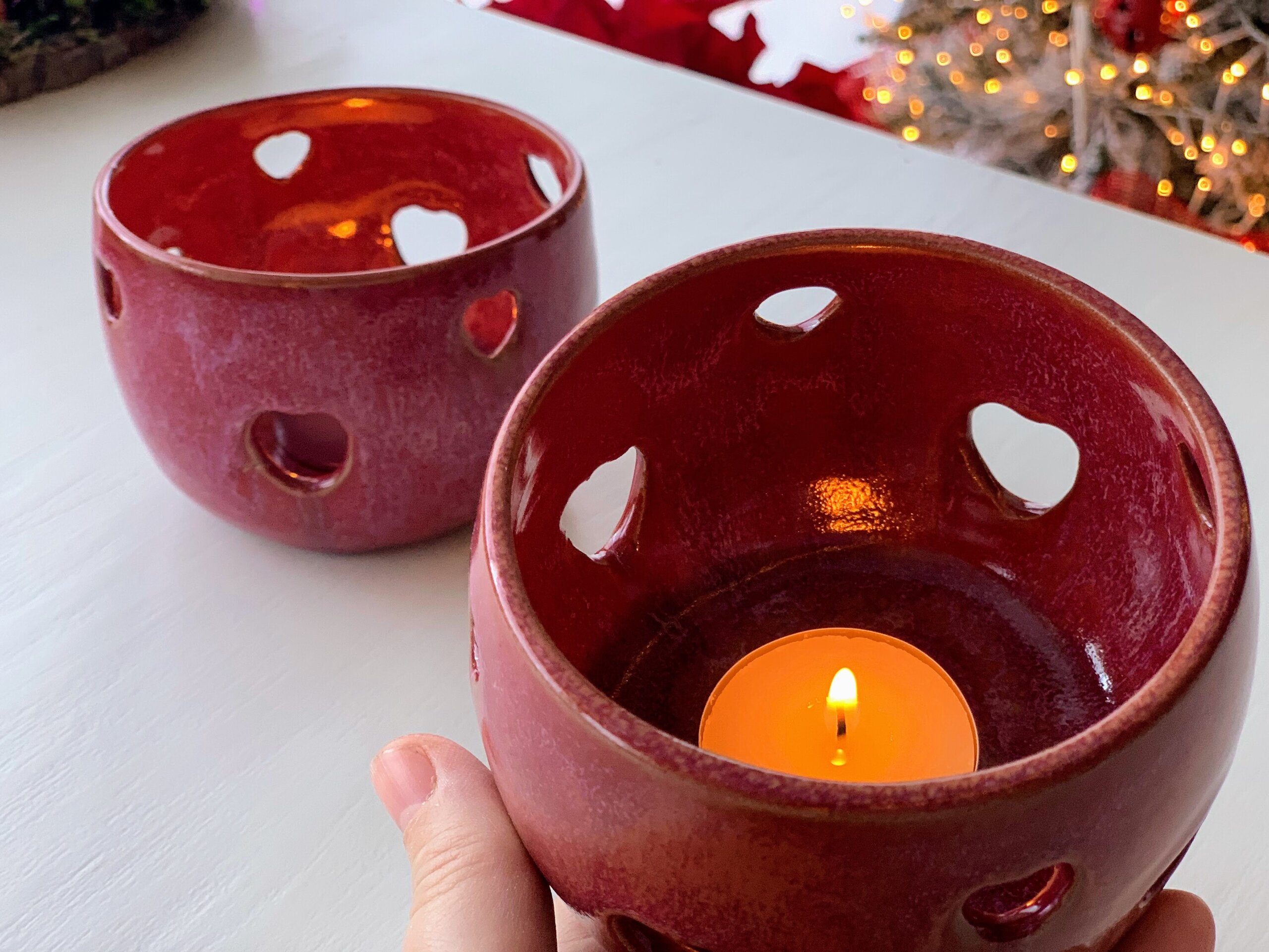 Porta velas PINK - 7