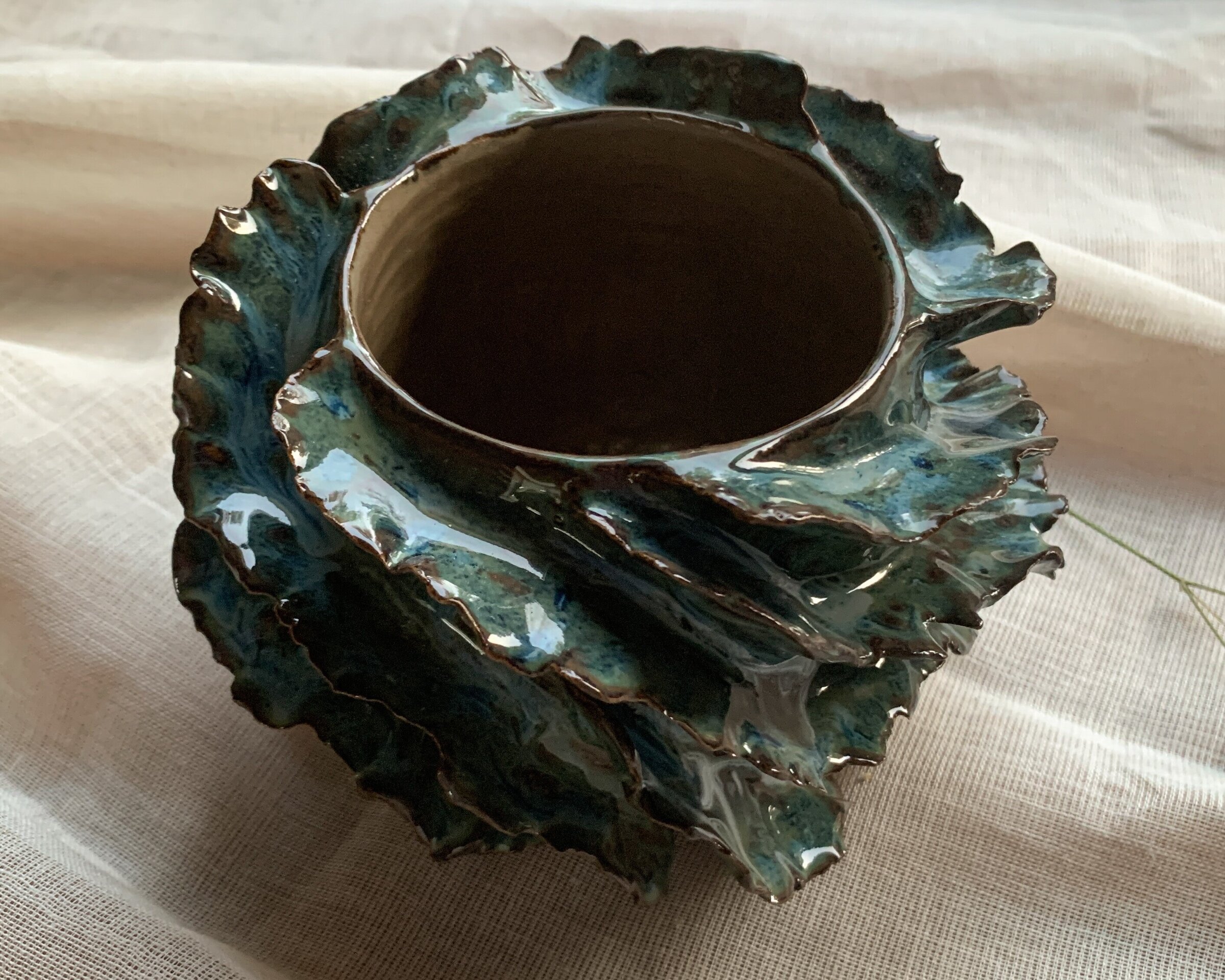 Maceta escultura MAREA - 2